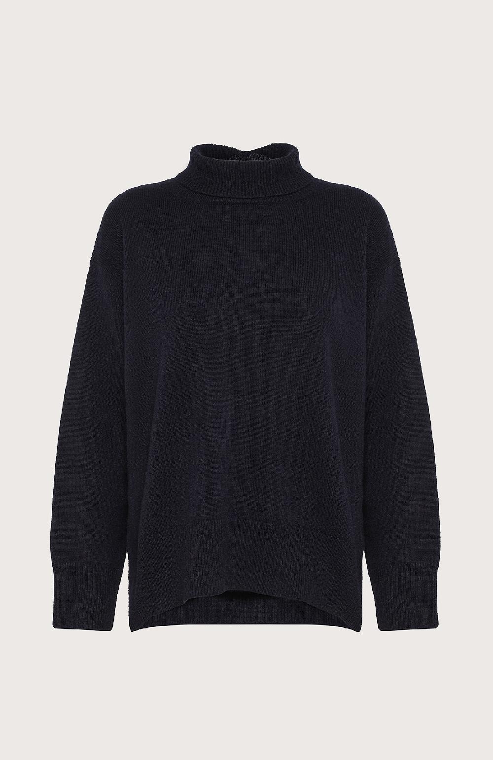 Seventy Maglia over a collo singolo - Col. Blu Officina