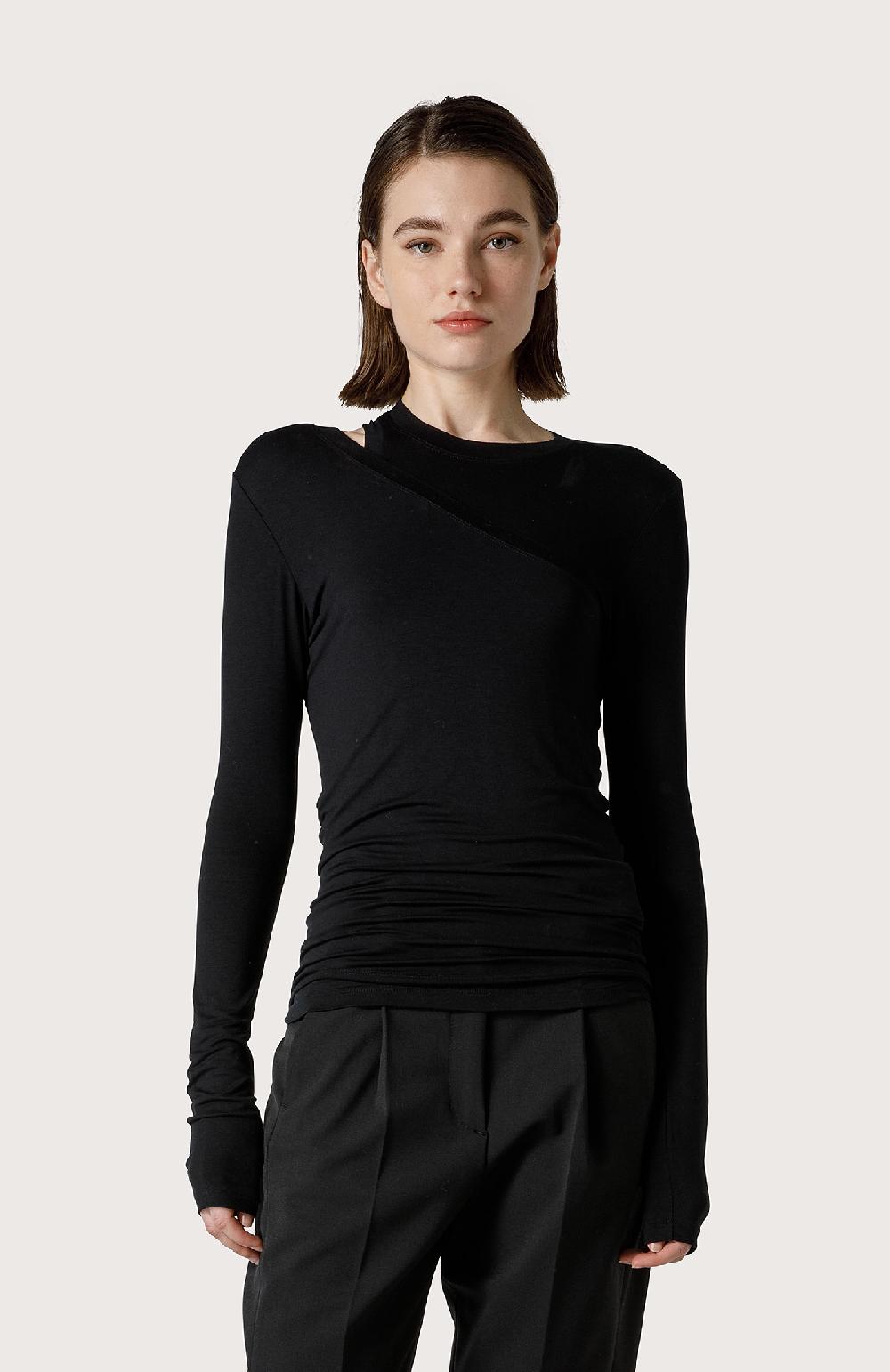 Seventy Maglia doppio capo - Col. Nero Duty-free