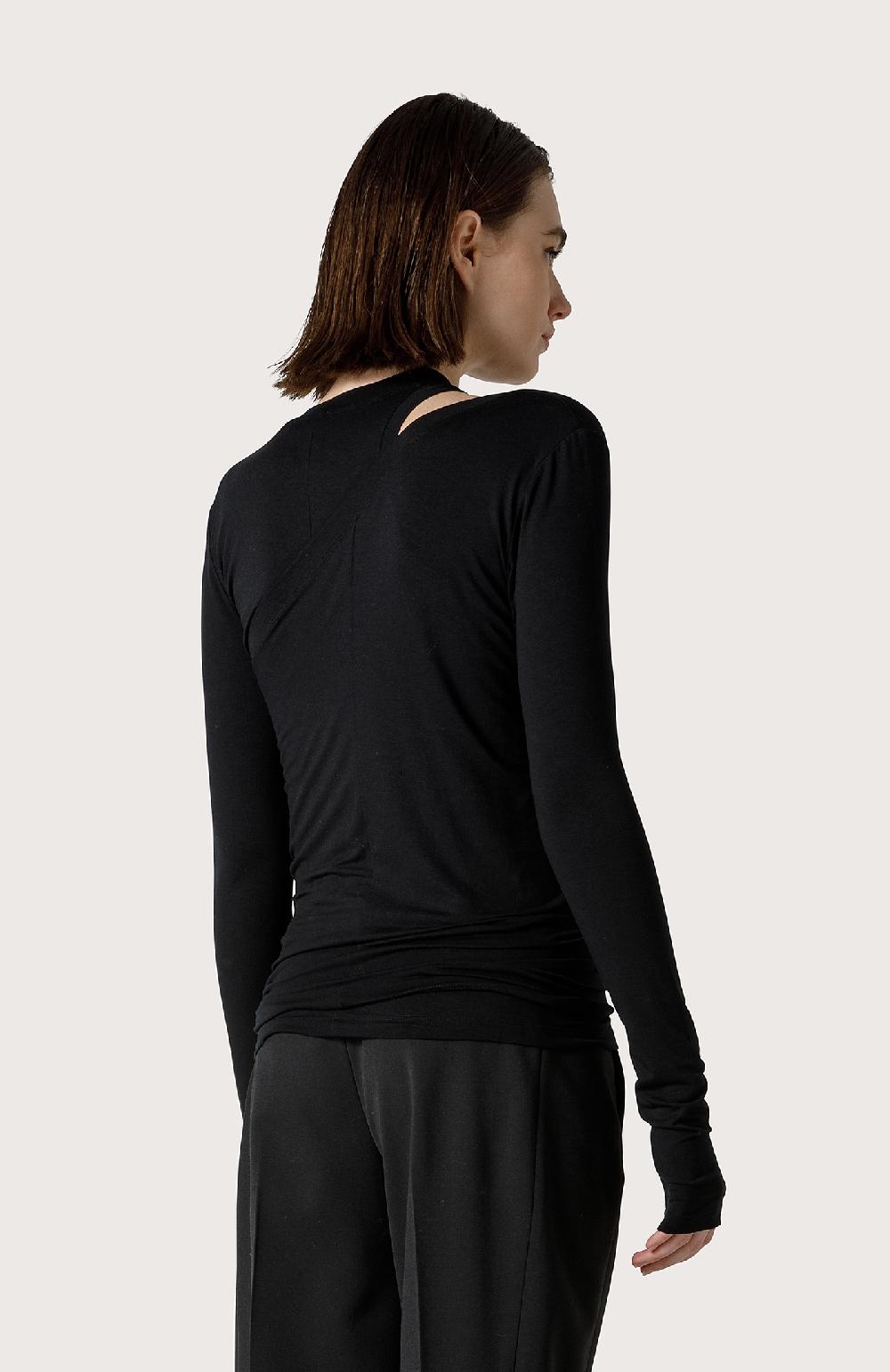 Seventy Maglia doppio capo - Col. Nero Duty-free