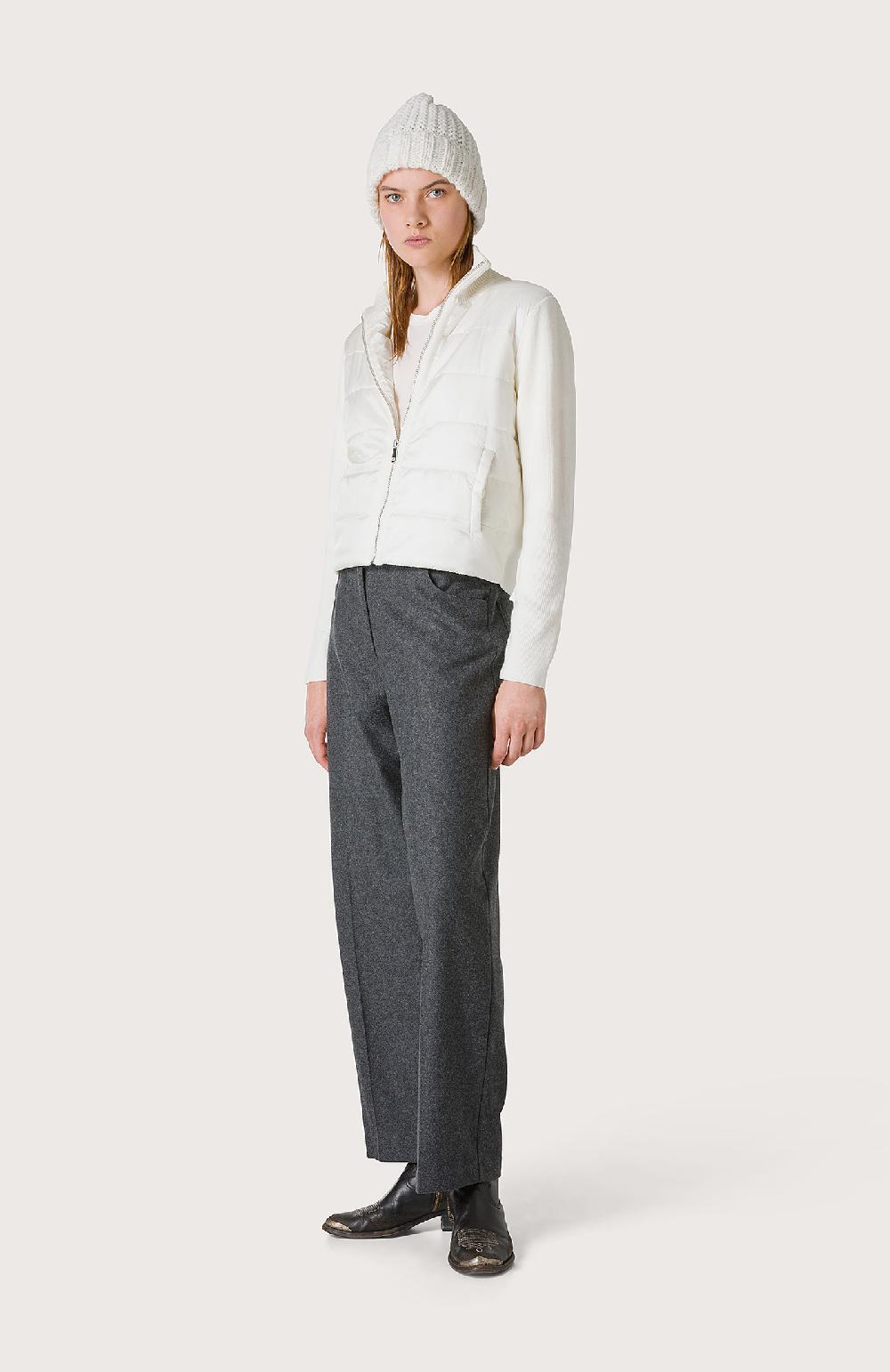 Seventy Maglia stile giubbino - Col. Bianco