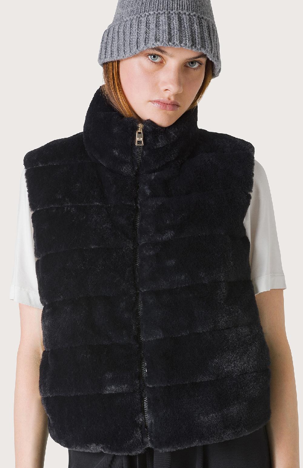 Seventy Gilet imbottito con boden - Col. Nero Spedizione Gratuita
