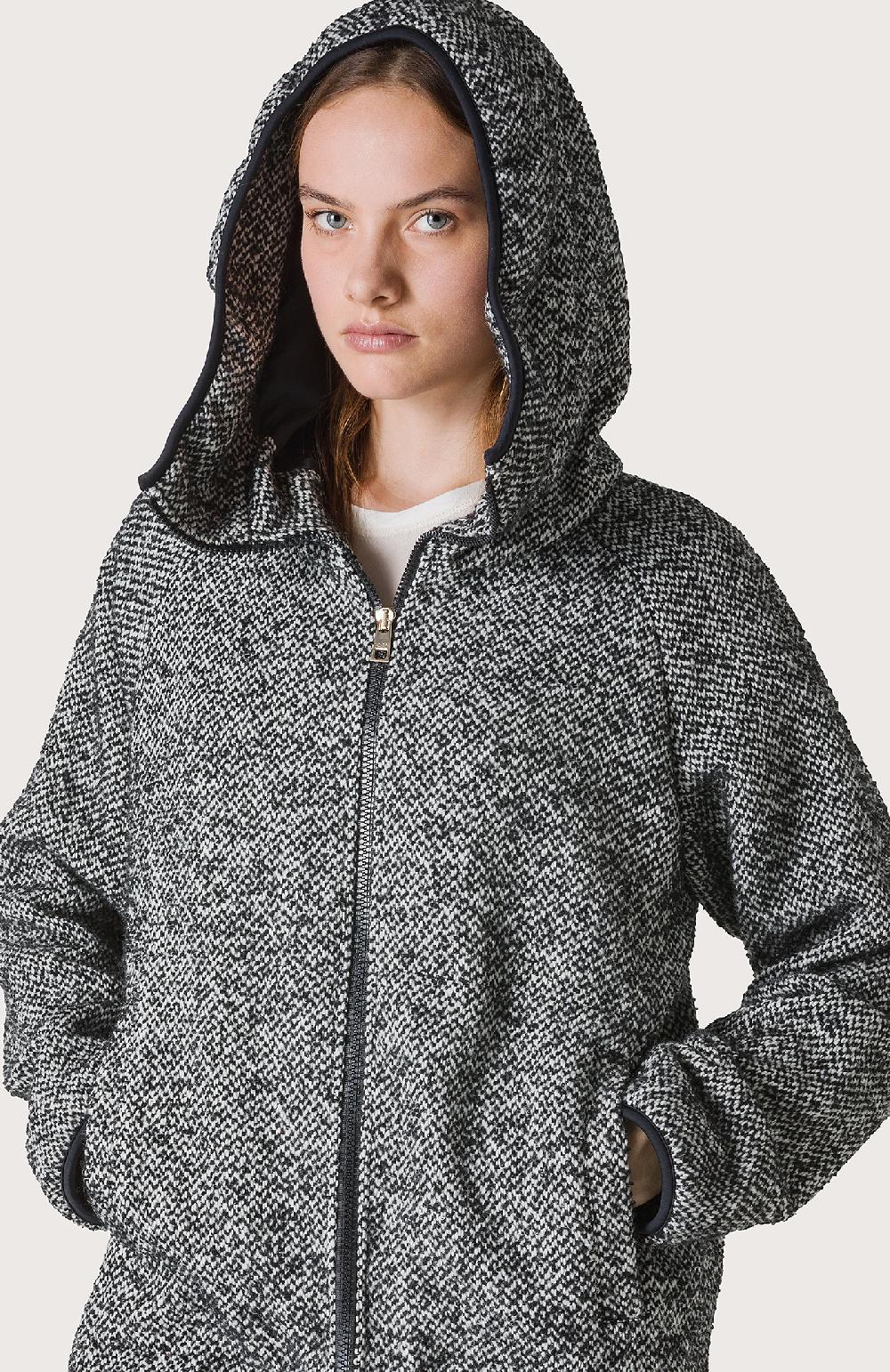 Seventy Giaccone con cappuccio - Col. Nero Promozione Limitata