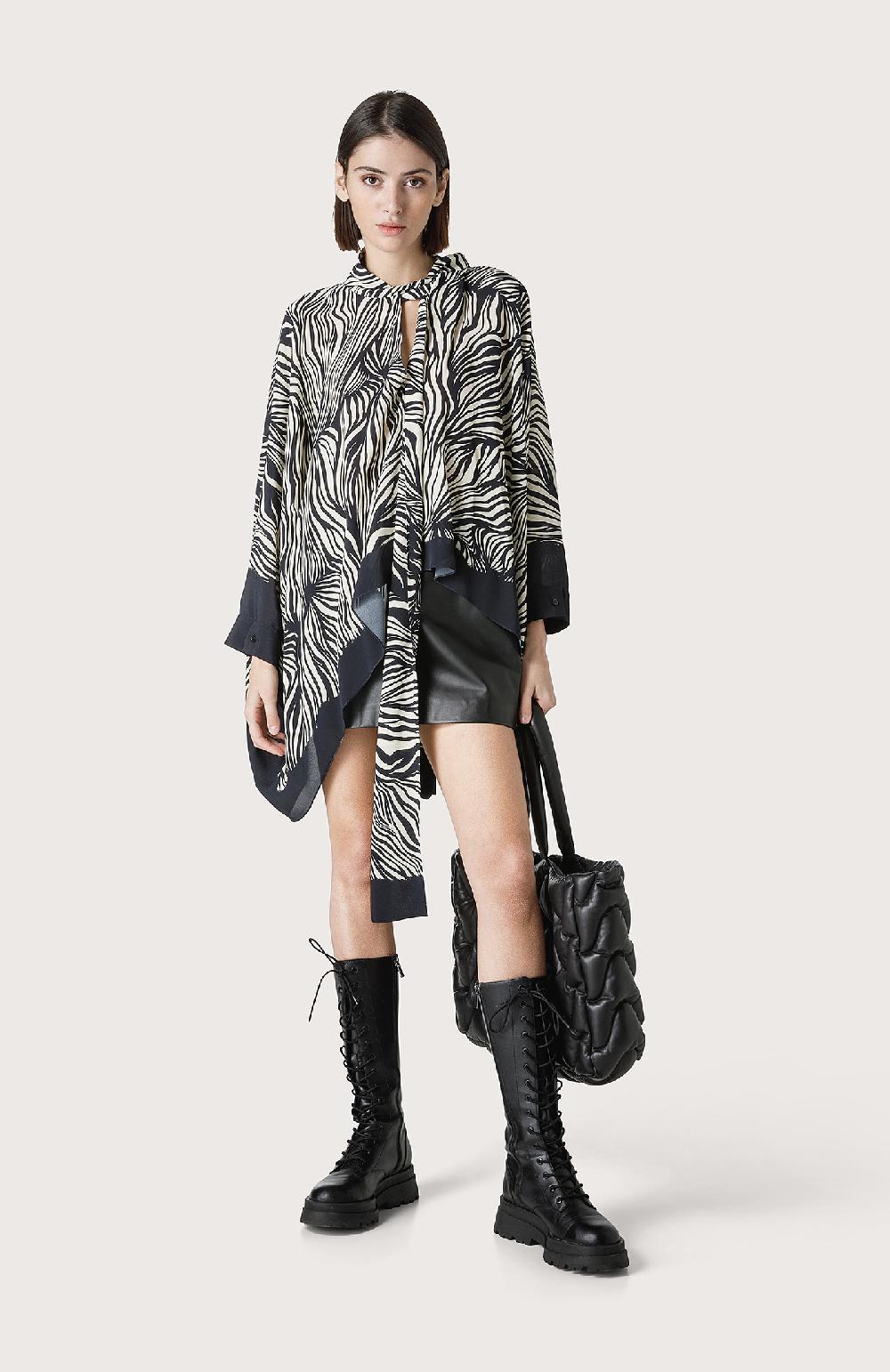Seventy Maxi camicia effetto poncho - Col. Nero Sottocosto