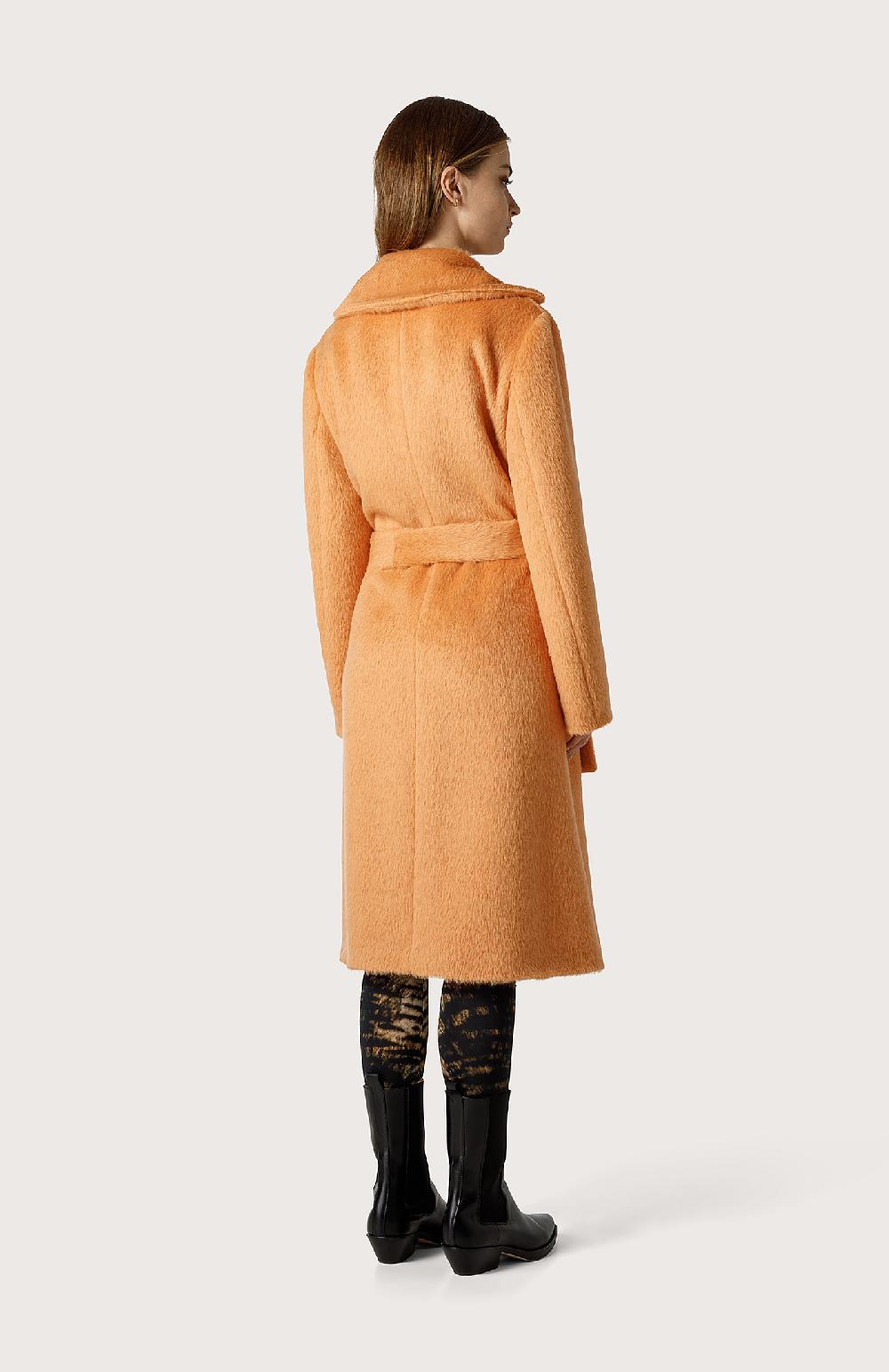 Seventy Cappotto in panno misto alpaca - Col. Arancione Convenienza