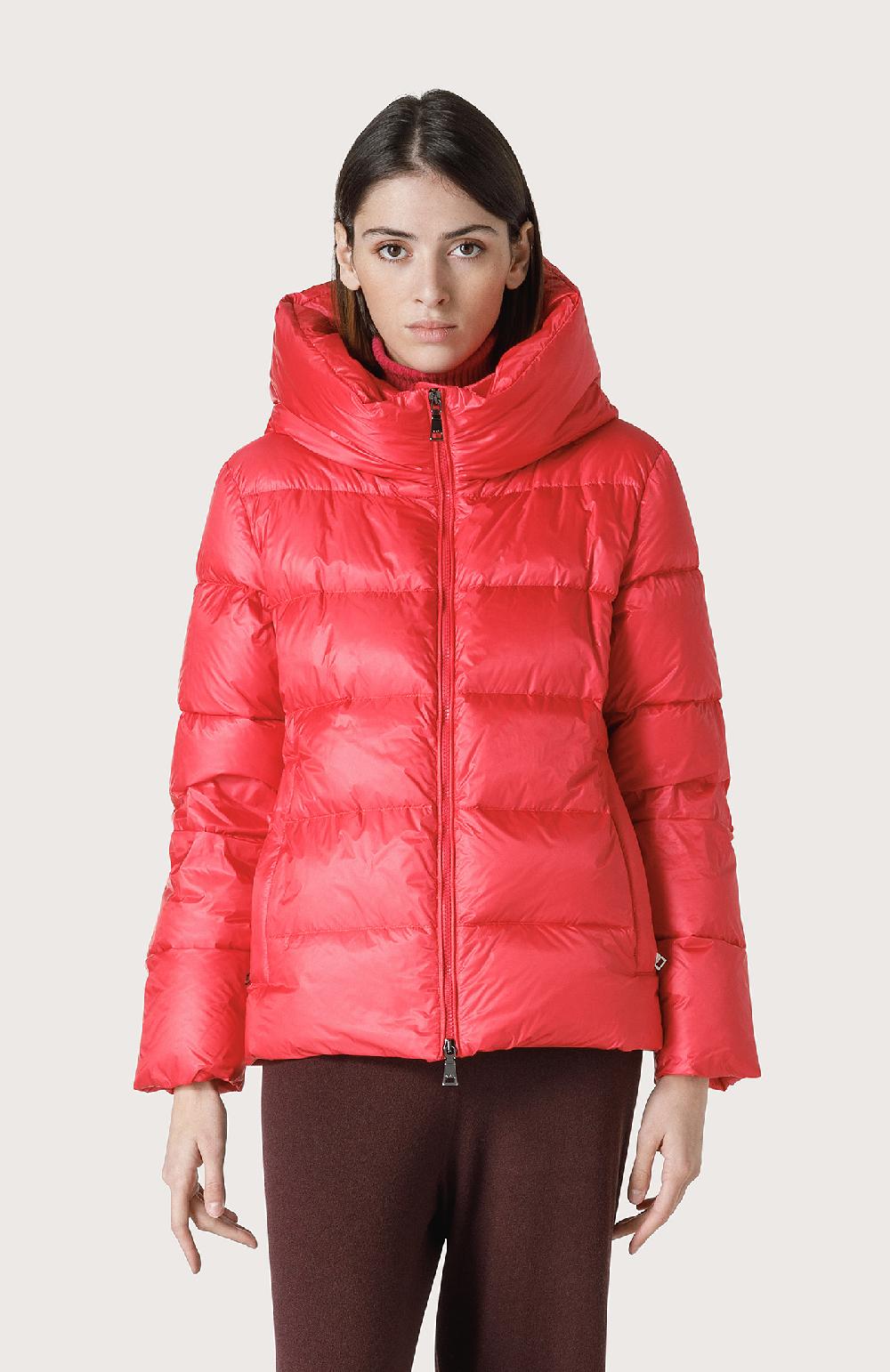 Seventy Piumino con maxi collo - Col. Rosso Novità