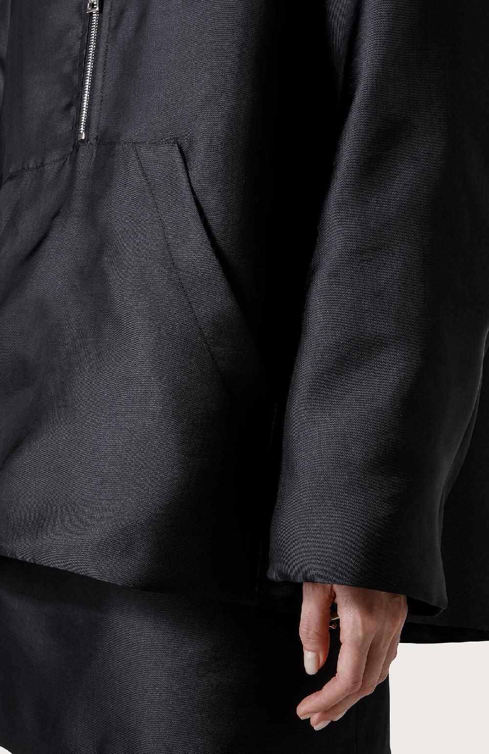 Seventy Anorak in duchesse - Col. Nero Sconto di tempo limitato