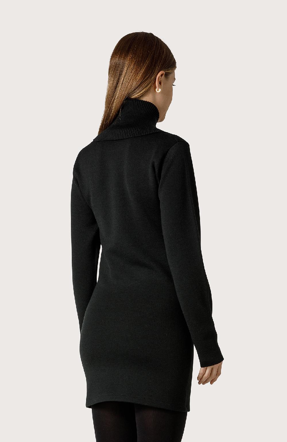 Seventy Abito tricot con collo incrociato - Col. Nero Offerta Anniversario