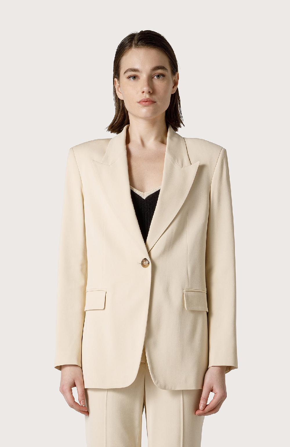 Seventy Blazer monopetto in viscosa stretch - Col. Neutro Grandi sconti