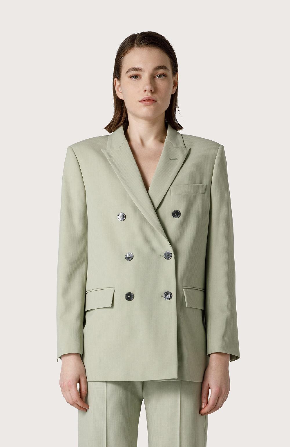 Seventy Blazer in lana stretch - Col. Verde Offerte giornaliere