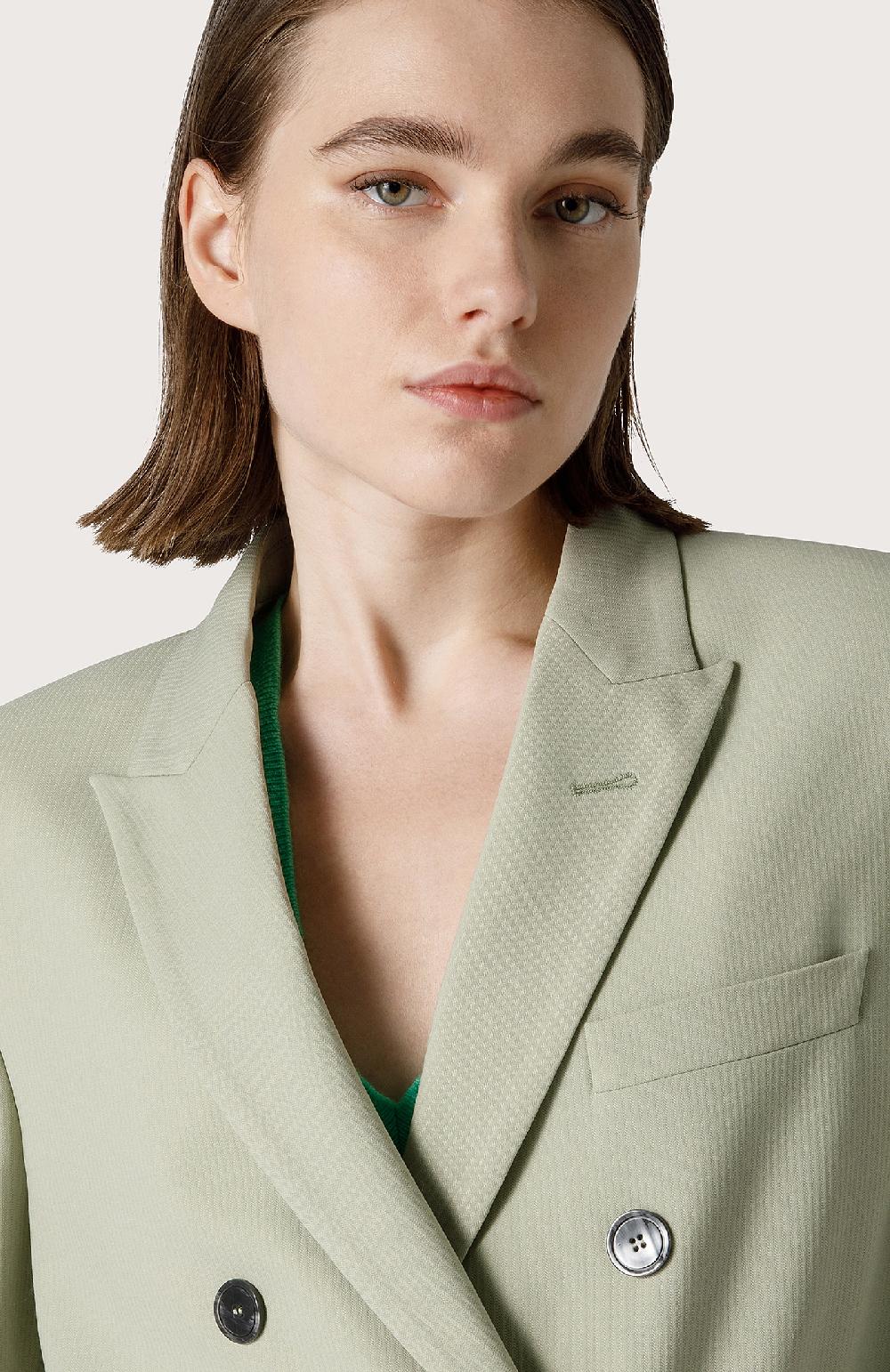 Seventy Blazer in lana stretch - Col. Verde Offerte giornaliere