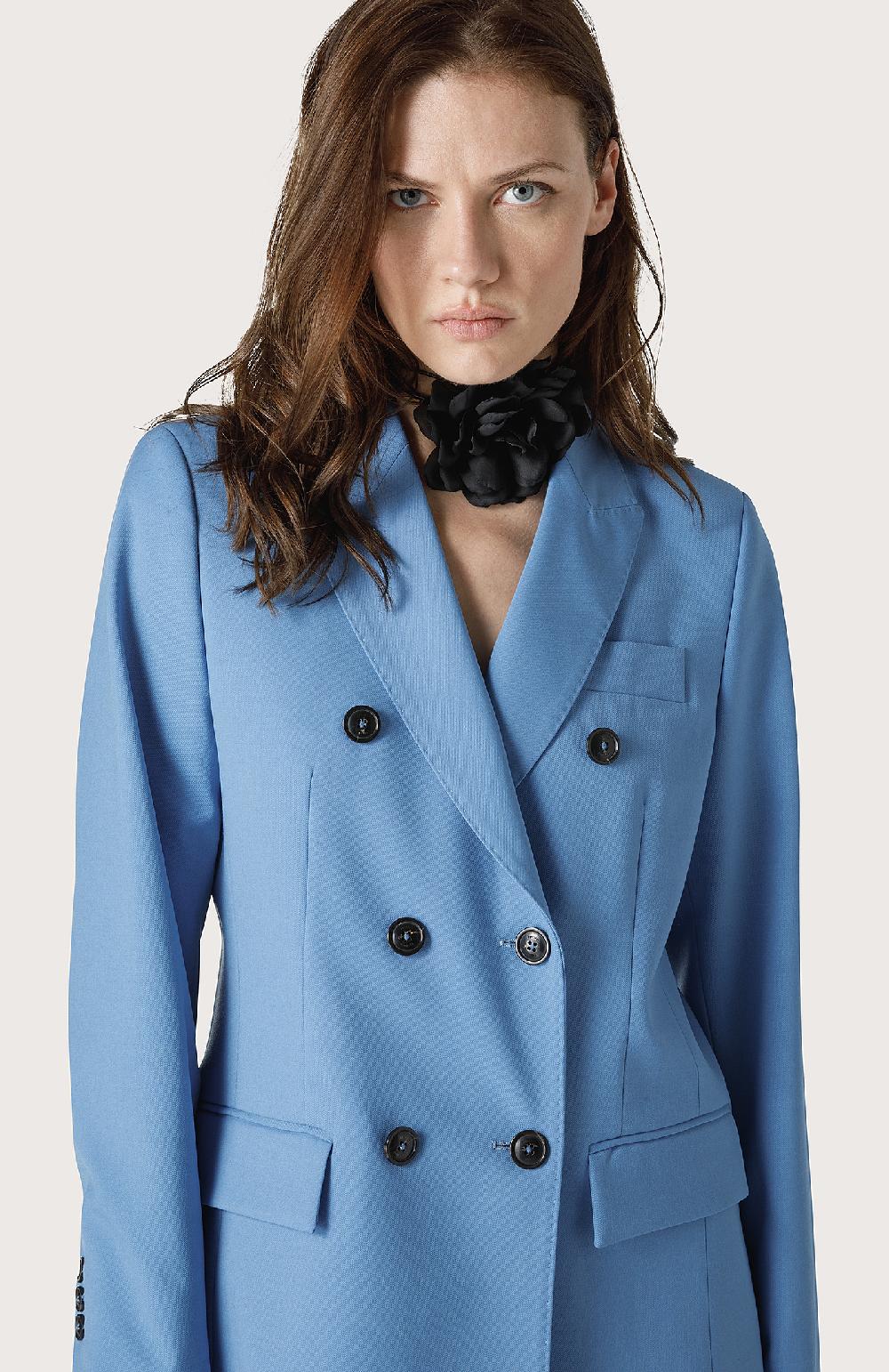 Seventy Giacca doppiopetto con impunture - Col. Blu Offerte speciali