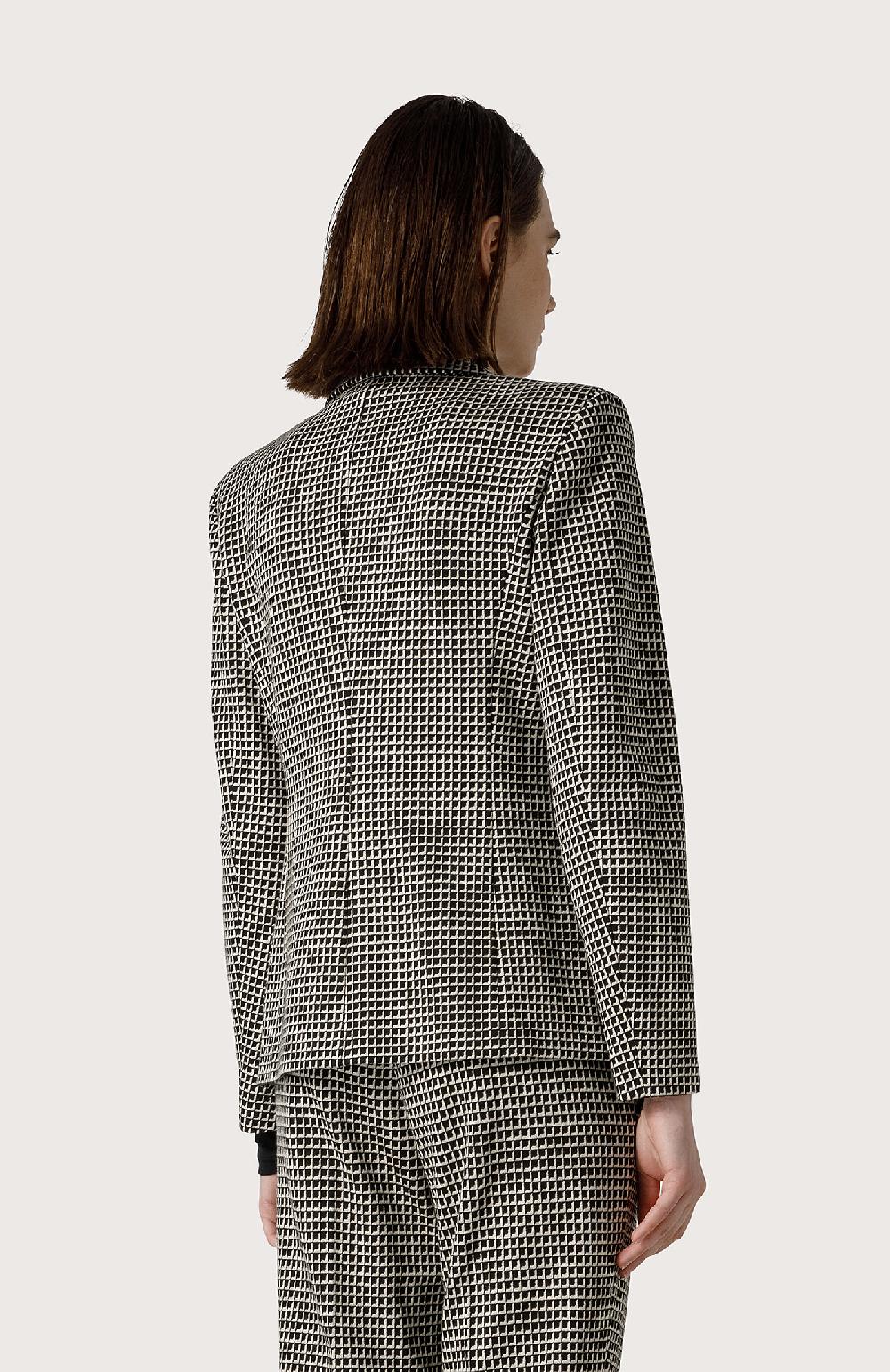 Seventy Blazer in maglia jacquard - Col. Nero Latest stili