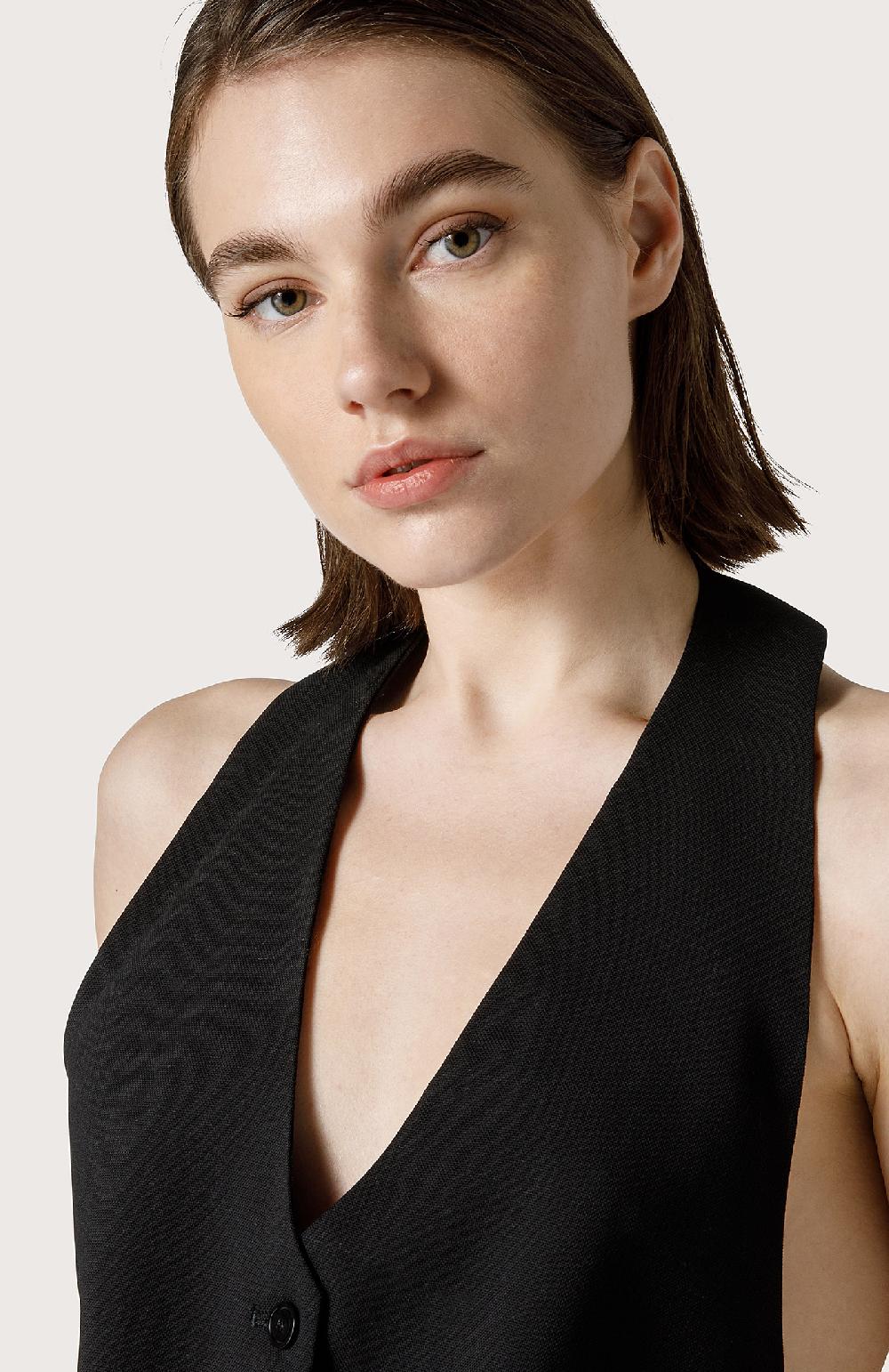 Seventy Top a gilet - Col. Nero Fino al 55% di sconto