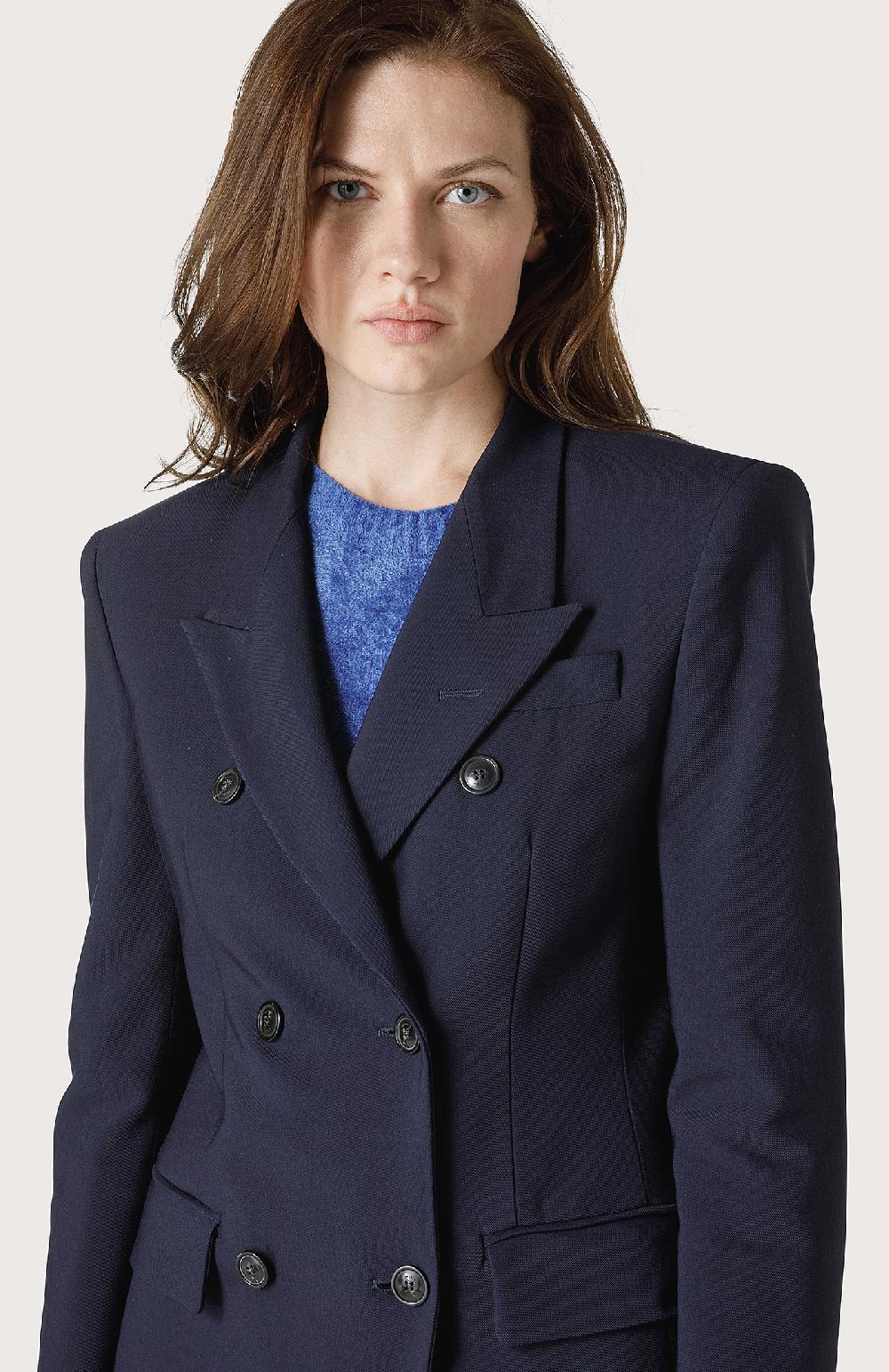 Seventy Giacca doppiopetto con spalla classica - Col. Blu Super sconto
