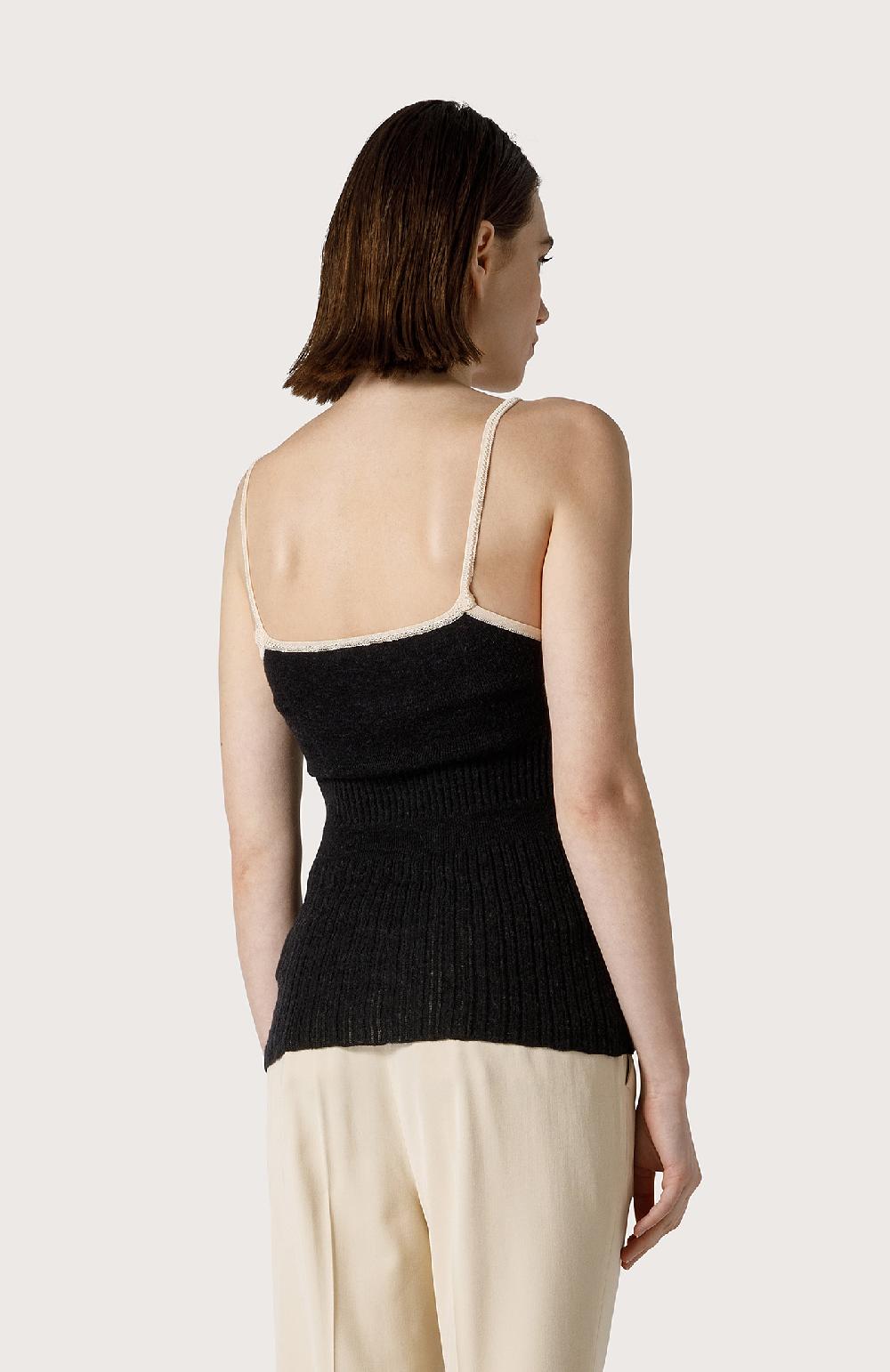 Seventy Canotta tricot - Col. Nero Qualità