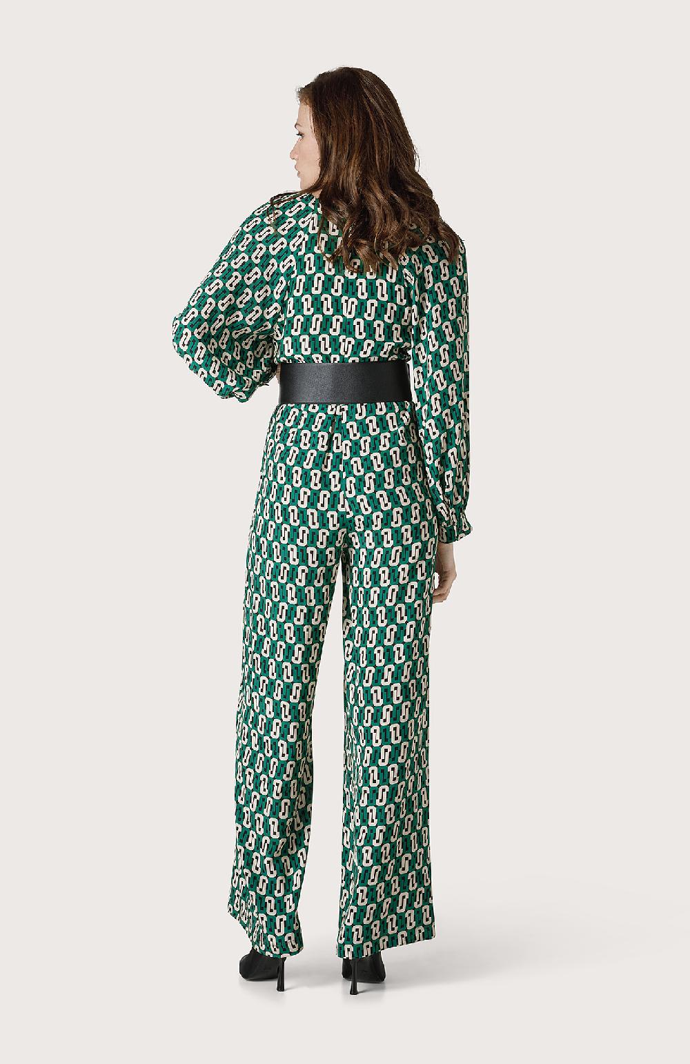 Seventy Tuta con scollo a V - Col. Verde Pezzi Unici