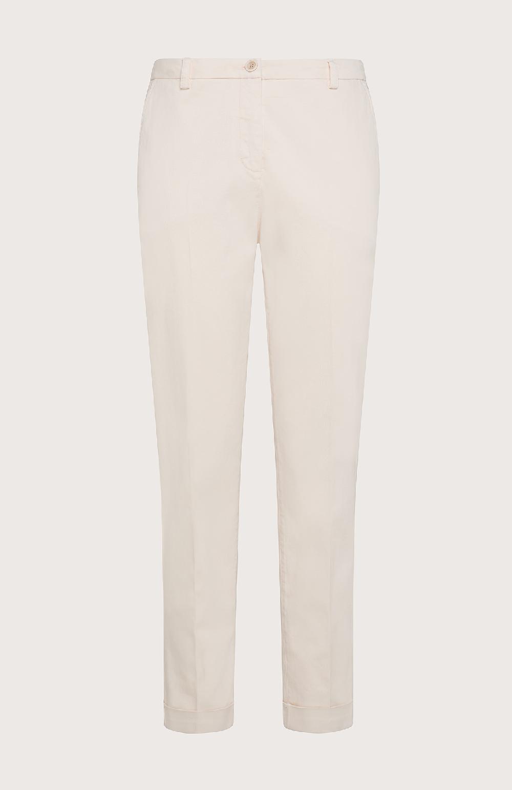 Seventy Pantalone chino con risvolti - Col. Bianco Acquista Ora