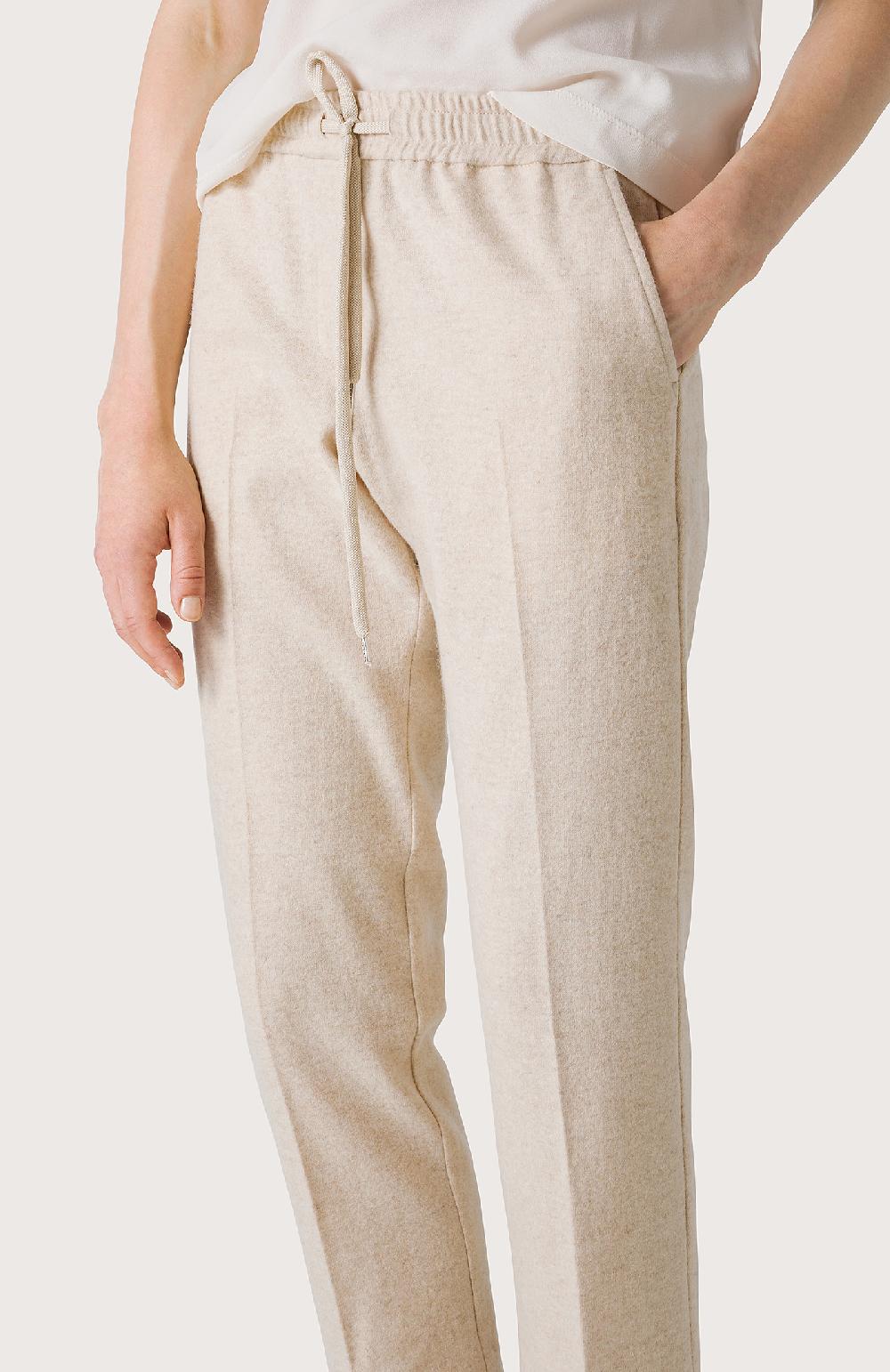 Seventy Pantalone elasticato effetto infeltrito - Col. Neutro Promozione Limitata