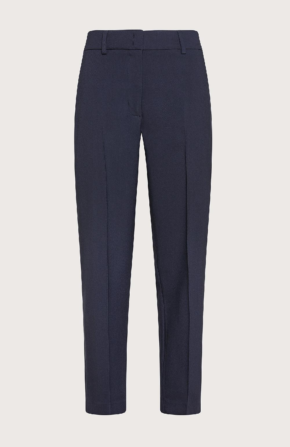 Seventy Pantalone chino con gamba carrot - Col. Blu