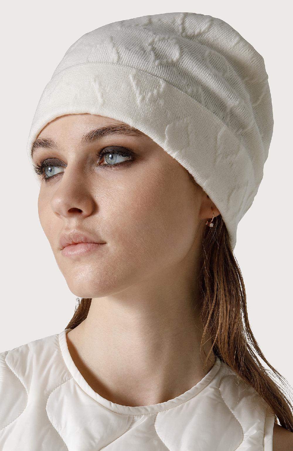 Seventy Beanie in lana - Col. Bianco Economico