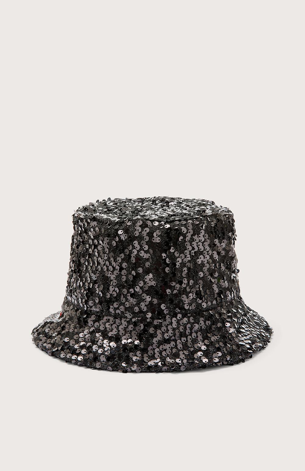 Seventy Cappello pescatore in paillettes - Col. Nero Online