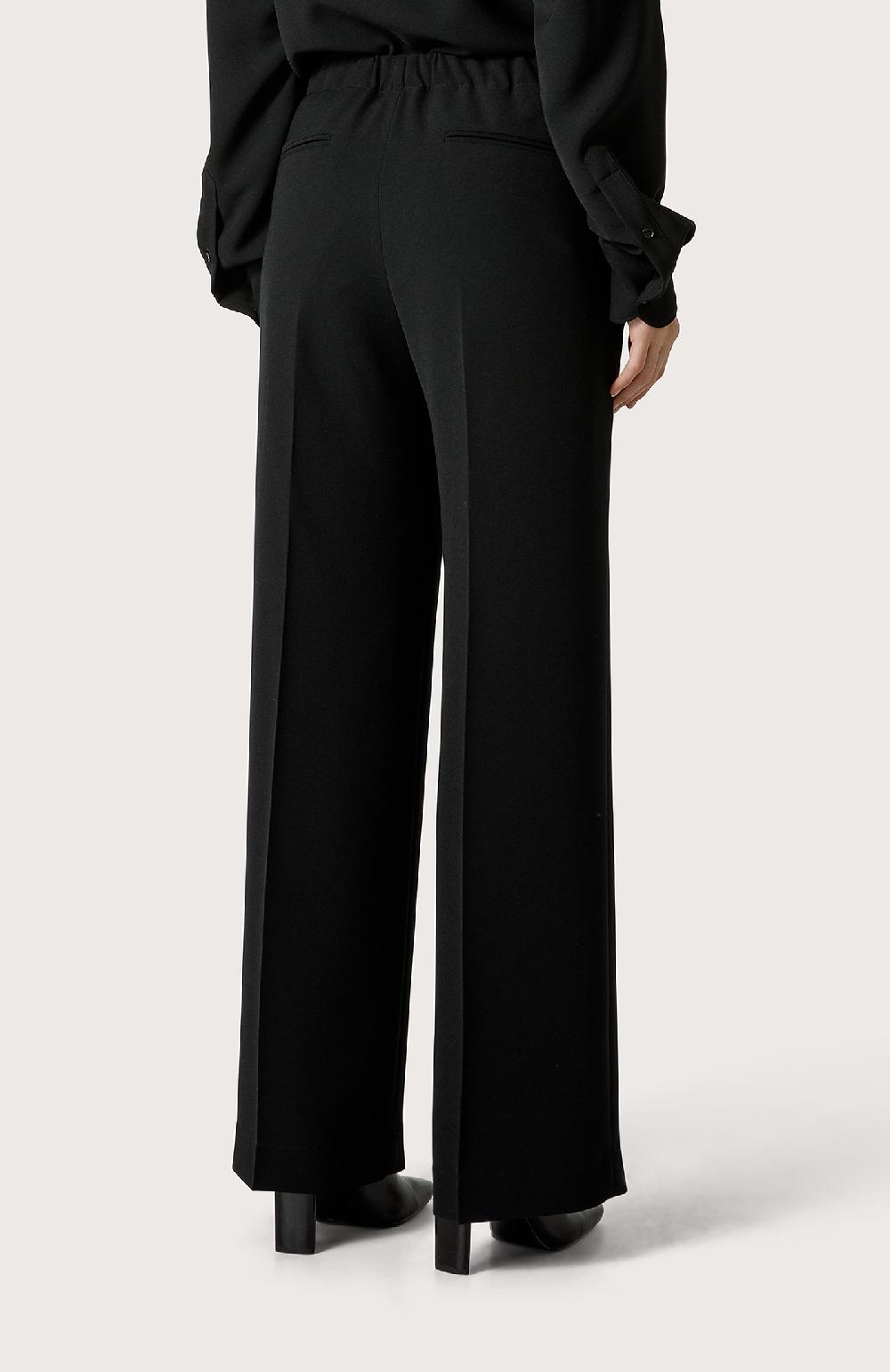 Seventy Pantalone in cady stretch - Col. Nero Sconto di tempo limitato