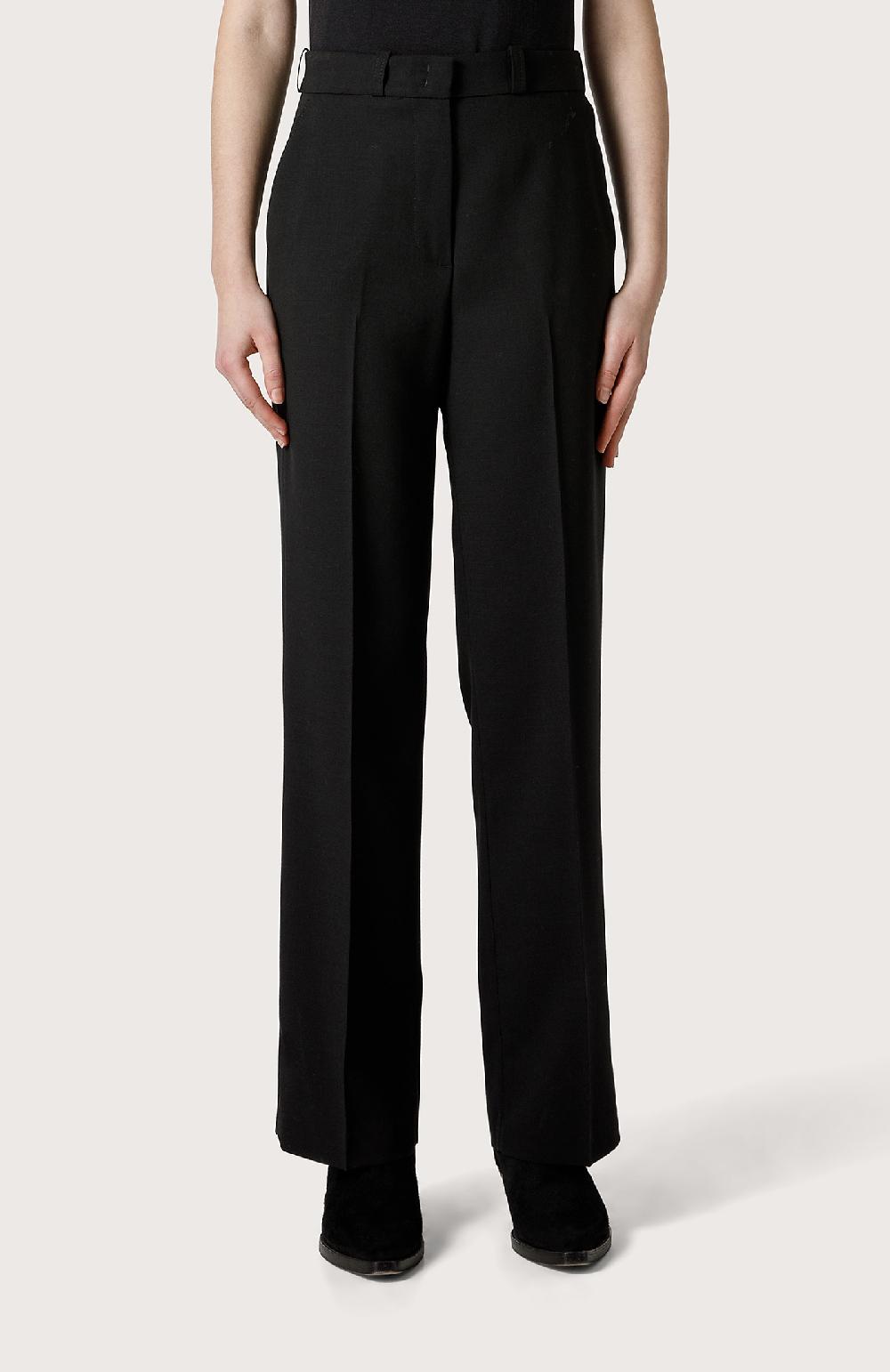 Seventy Pantalone in fresco di lana - Col. Nero Prezzo di fabbrica