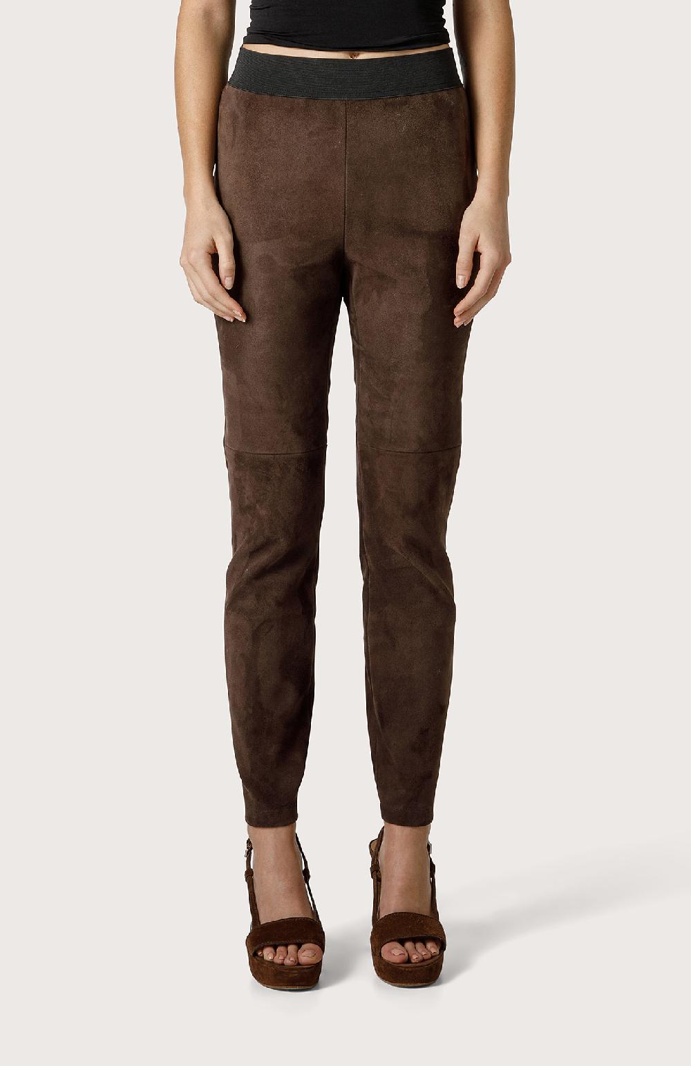 Seventy Legging in suede stretch - Col. Marrone Offerta speciale