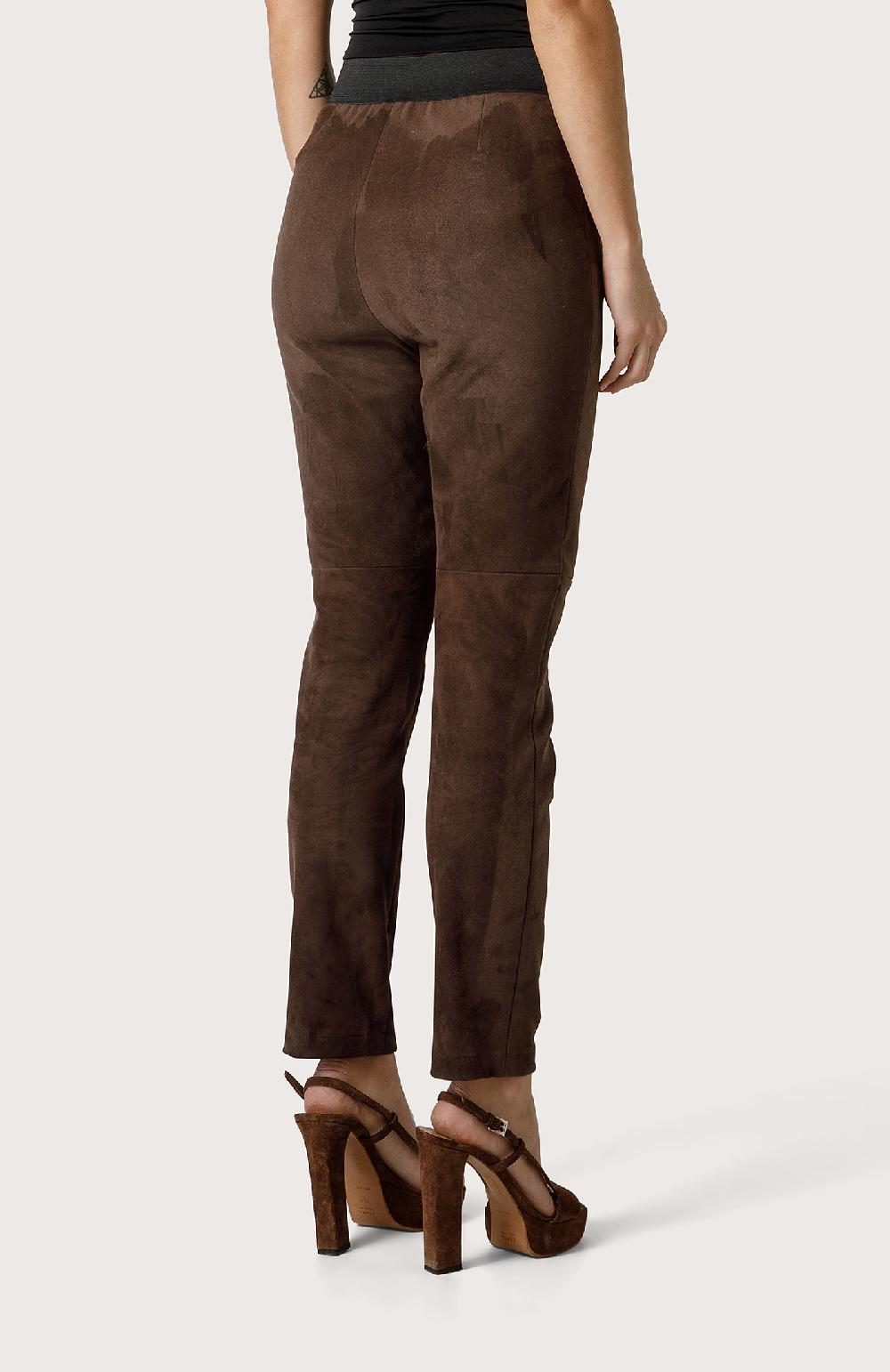 Seventy Legging in suede stretch - Col. Marrone Offerta speciale