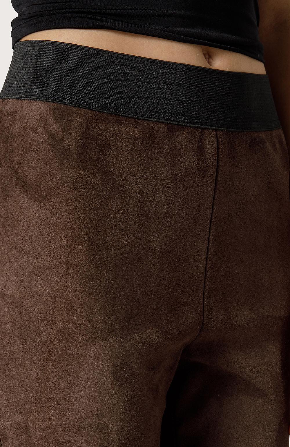 Seventy Legging in suede stretch - Col. Marrone Offerta speciale