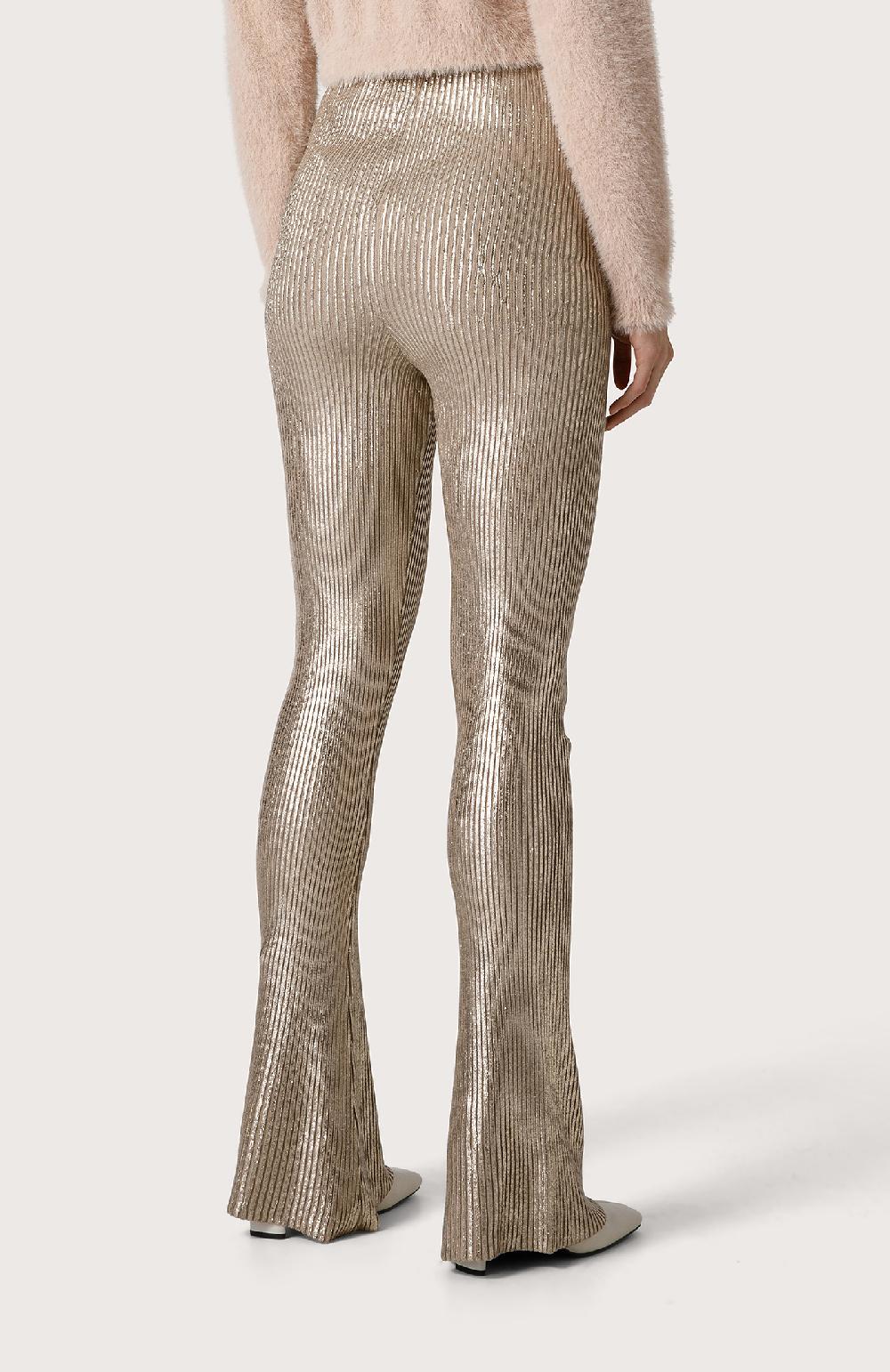 Seventy Legging flare laminato - Col. Giallo Offerta esclusiva