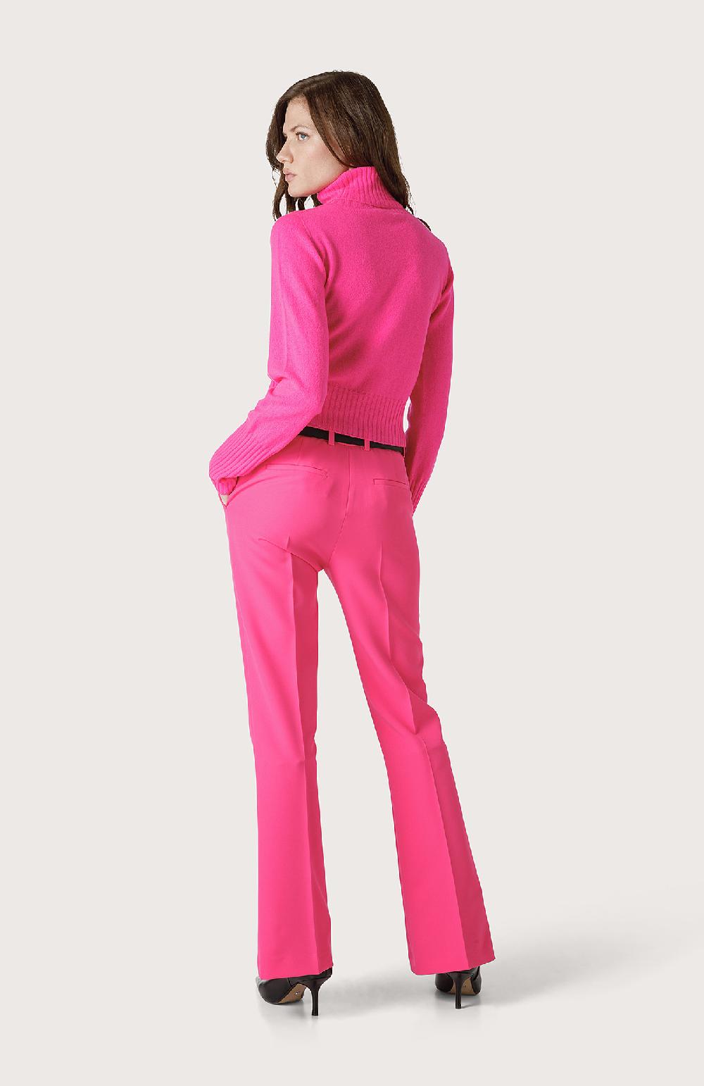Seventy Pantalone chino a zampa - Col. Rosa Offerta Anniversario