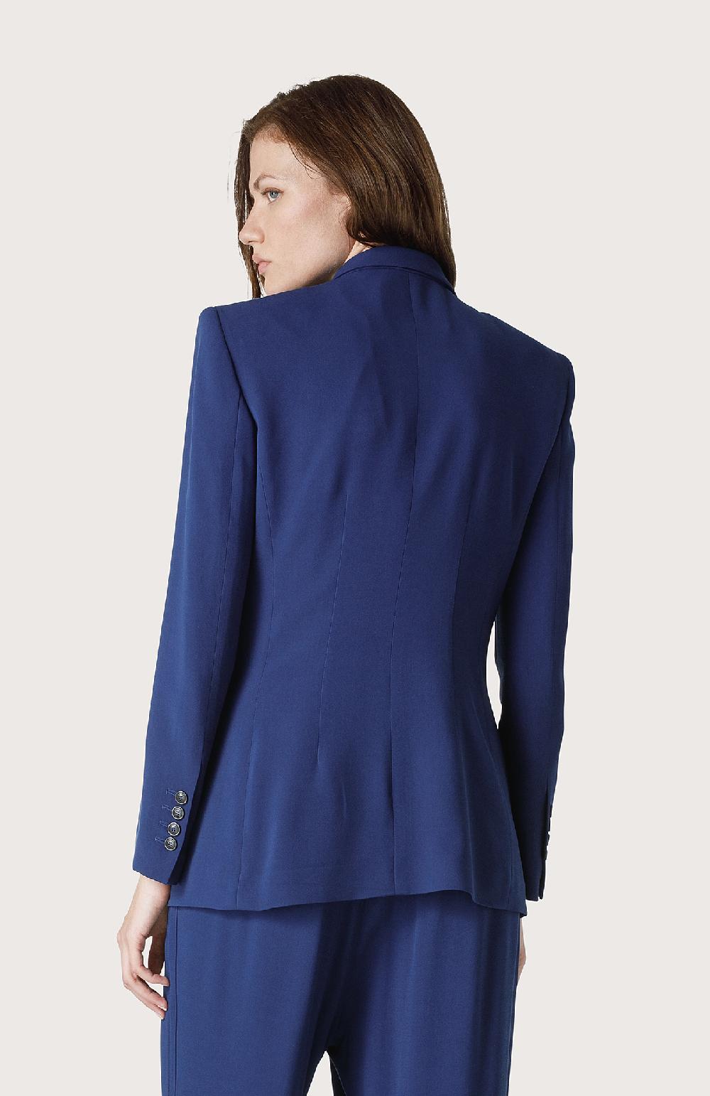 Seventy Pantalone palazzo a tinta unita - Col. Blu Offerte esclusive