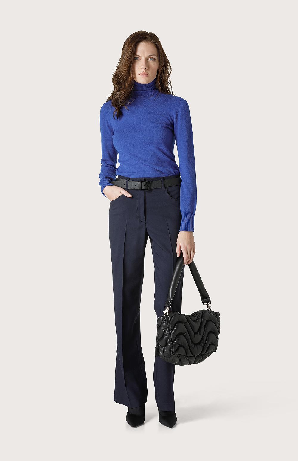 Seventy Pantalone a vita alta - Col. Blu Lightning offer