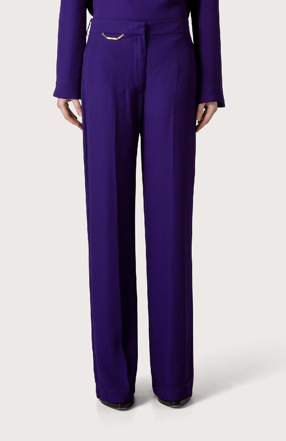 Seventy Pantalone a vita alta - Col. Viola Nuovi prodotti