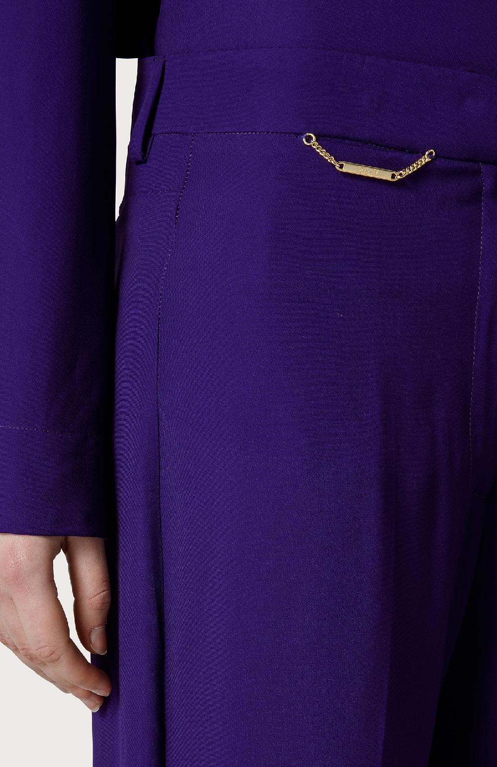 Seventy Pantalone a vita alta - Col. Viola Nuovi prodotti