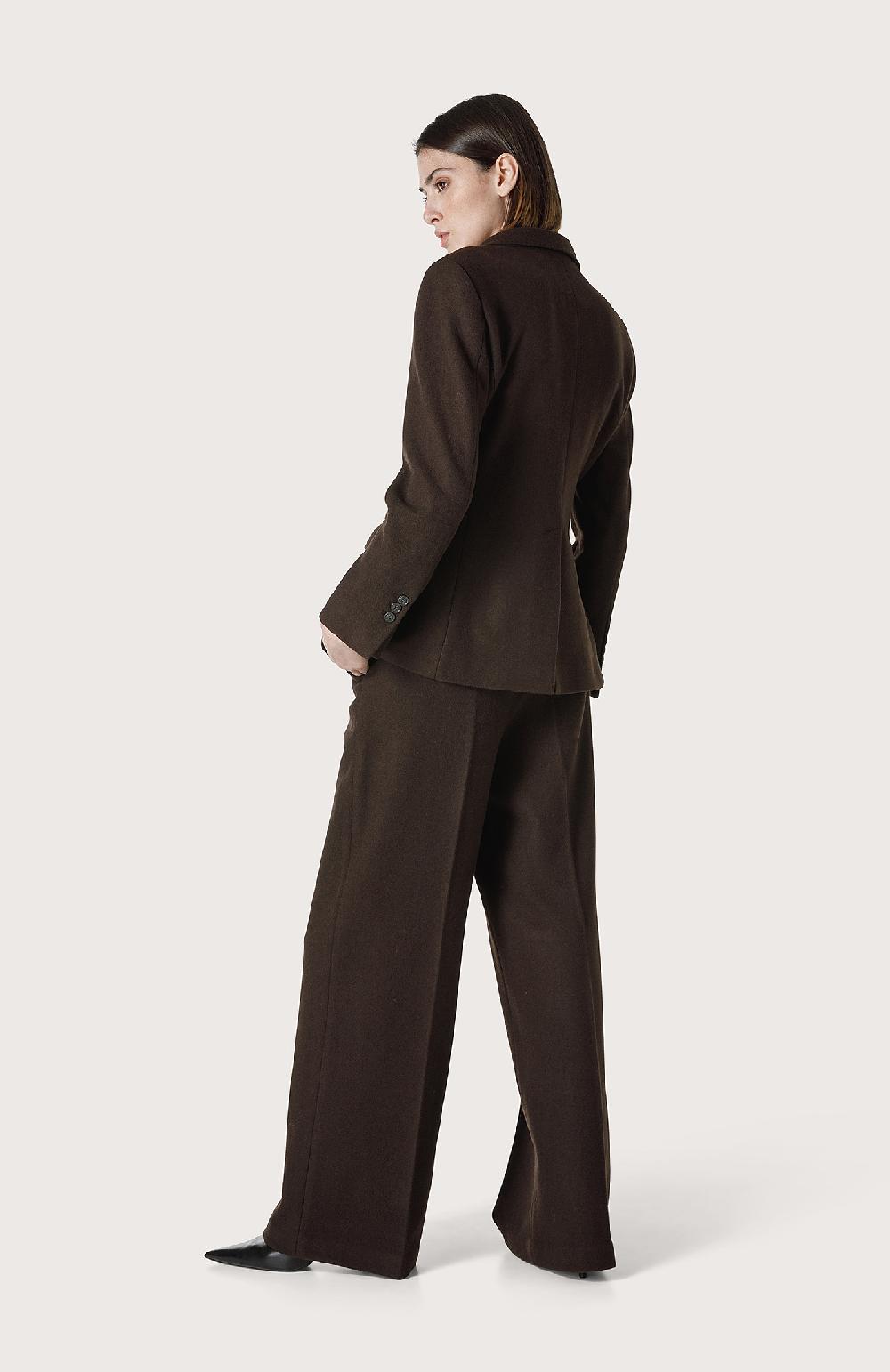 Seventy Pantalone con cinturino annodabile - Col. Marrone Offerte giornaliere