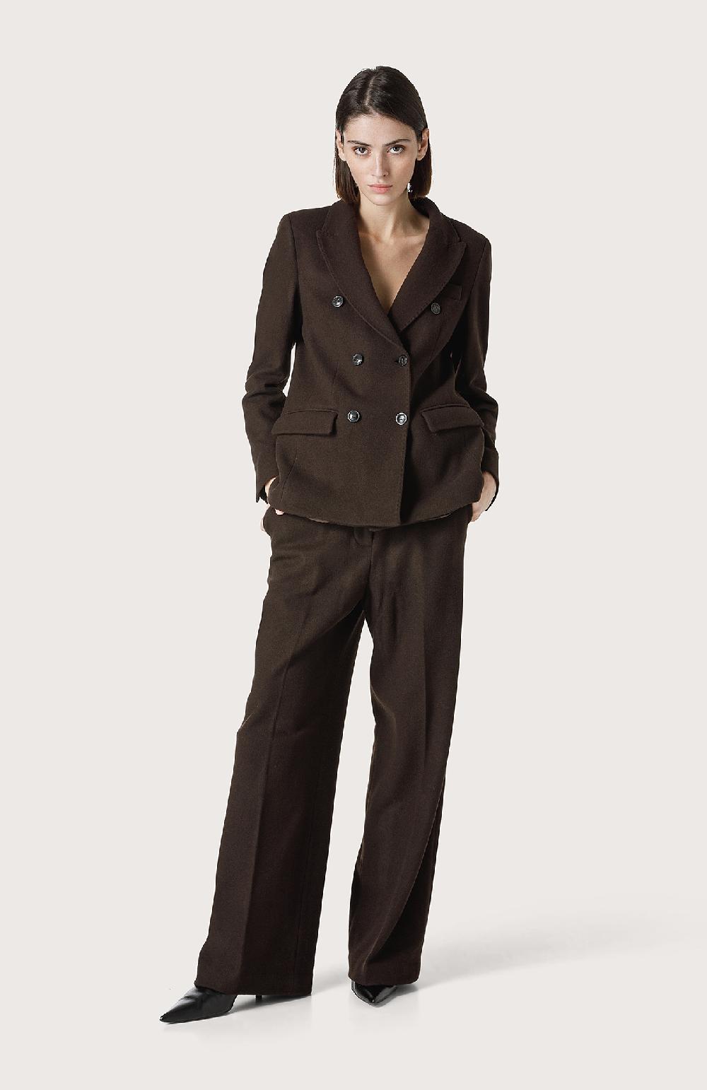 Seventy Pantalone con cinturino annodabile - Col. Marrone Offerte giornaliere