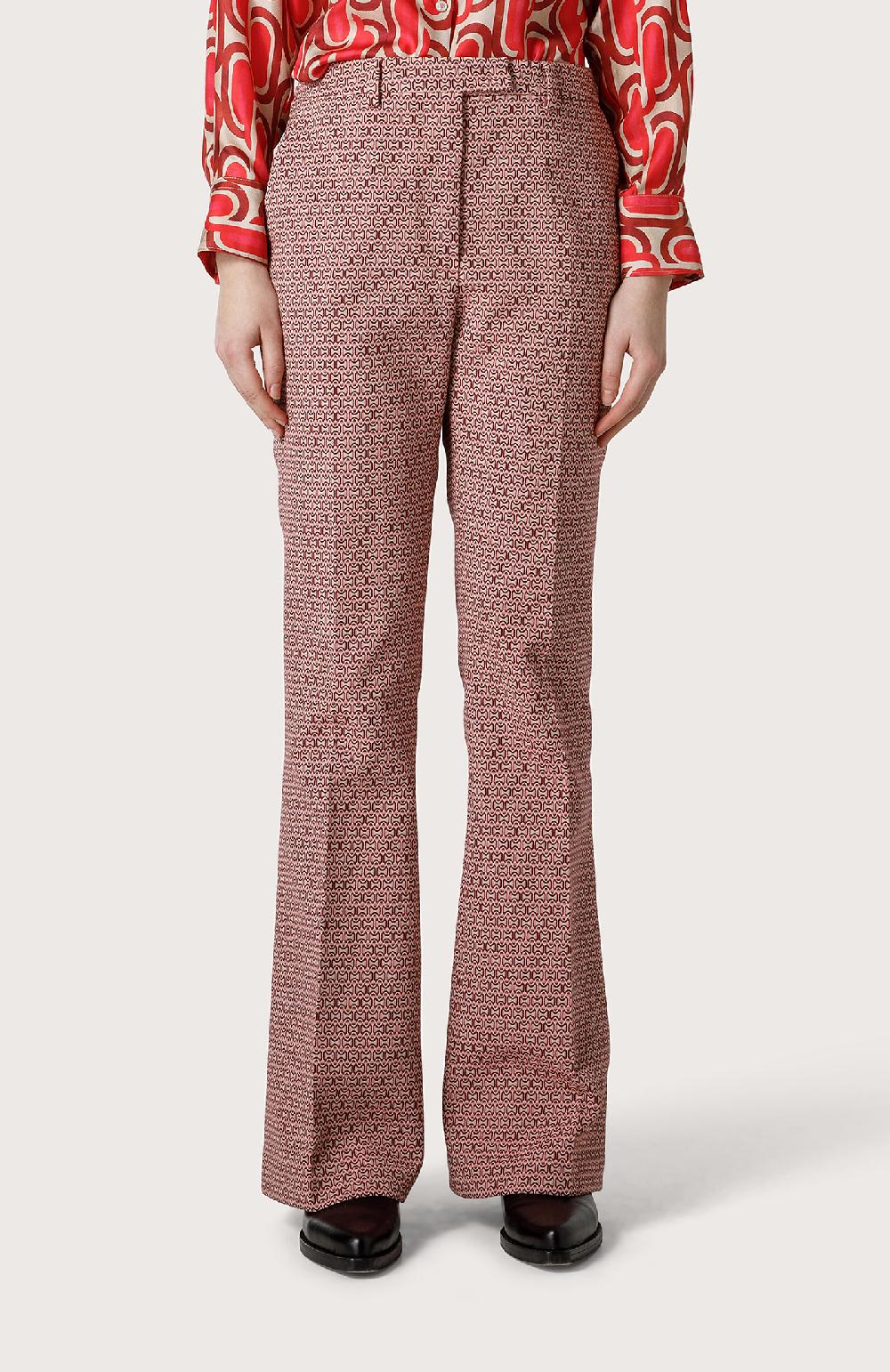 Seventy Pantalone stretch mini flare - Col. Rosa Sconti VIP