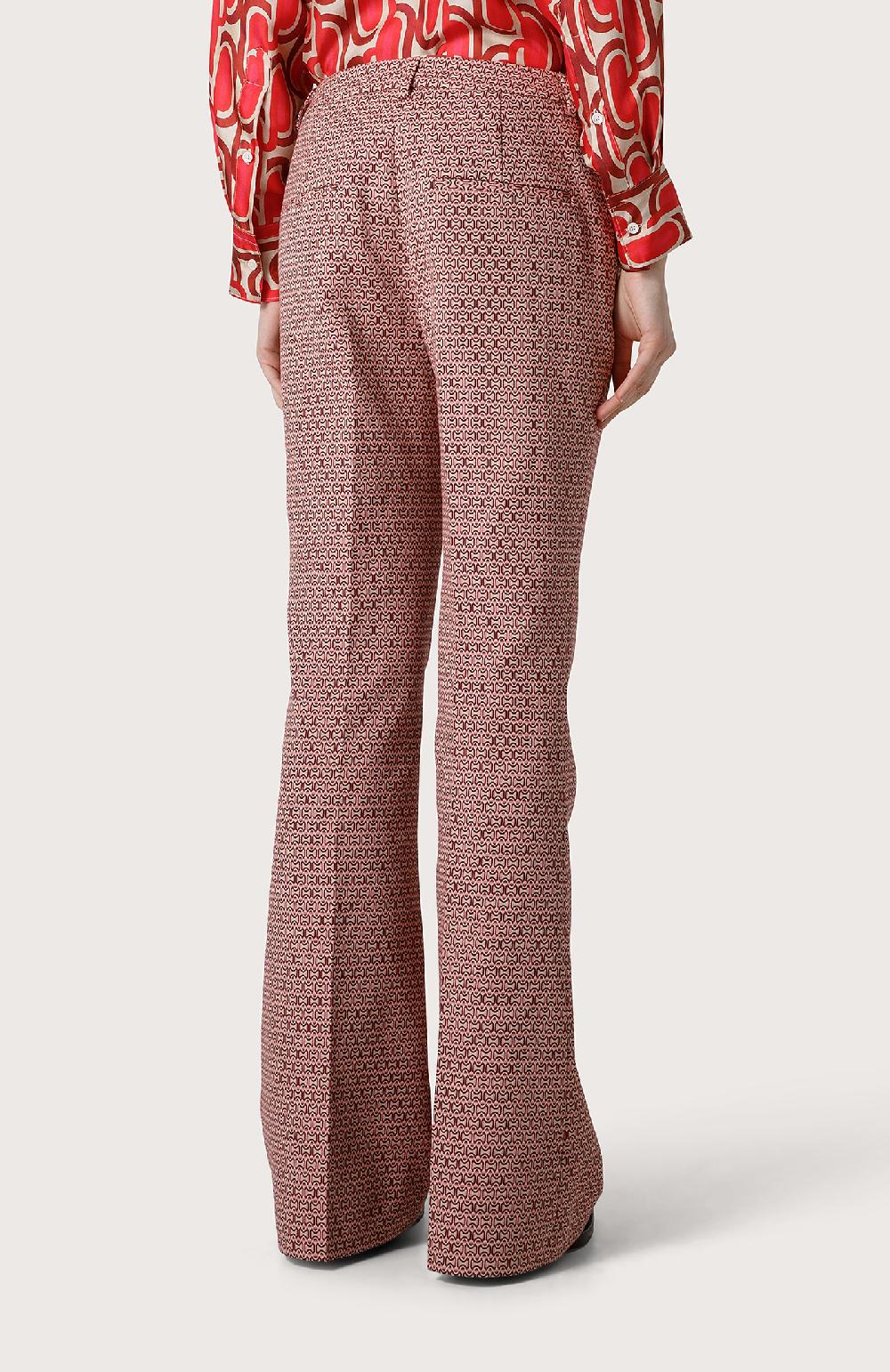 Seventy Pantalone stretch mini flare - Col. Rosa Sconti VIP