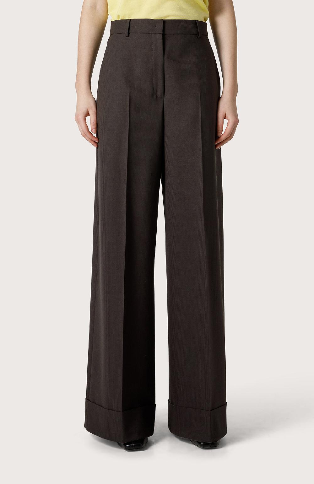 Seventy Pantalone con gamba larga - Col. Marrone ACQUISTA ORA
