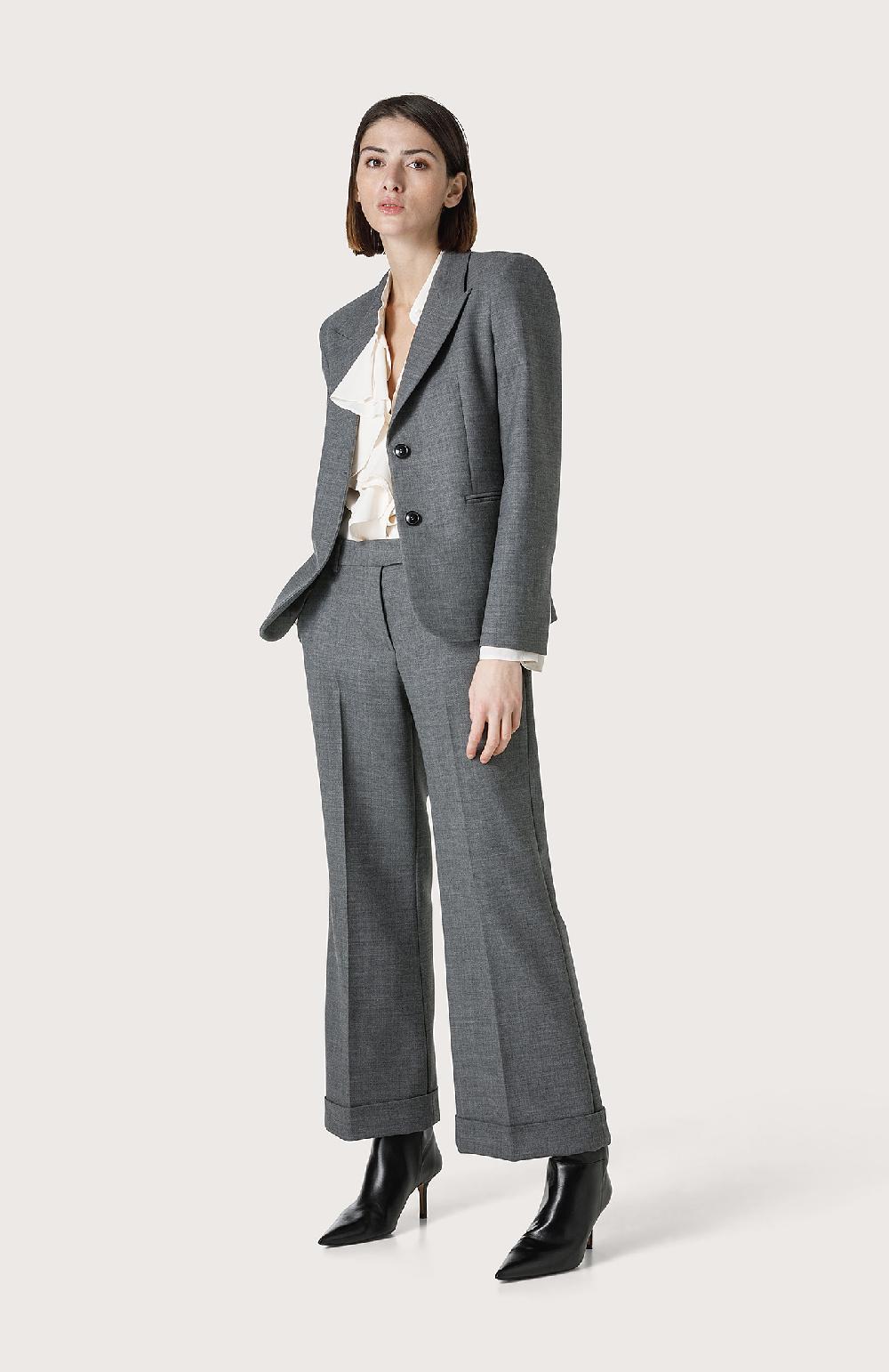 Seventy Pantalone largo svasato - Col. Grigio Fino al 60% di sconto