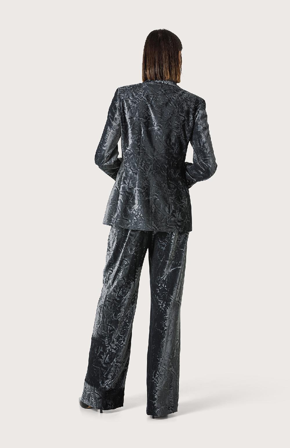 Seventy Pantalone in velluto liscio crush - Col. Grigio Only for today