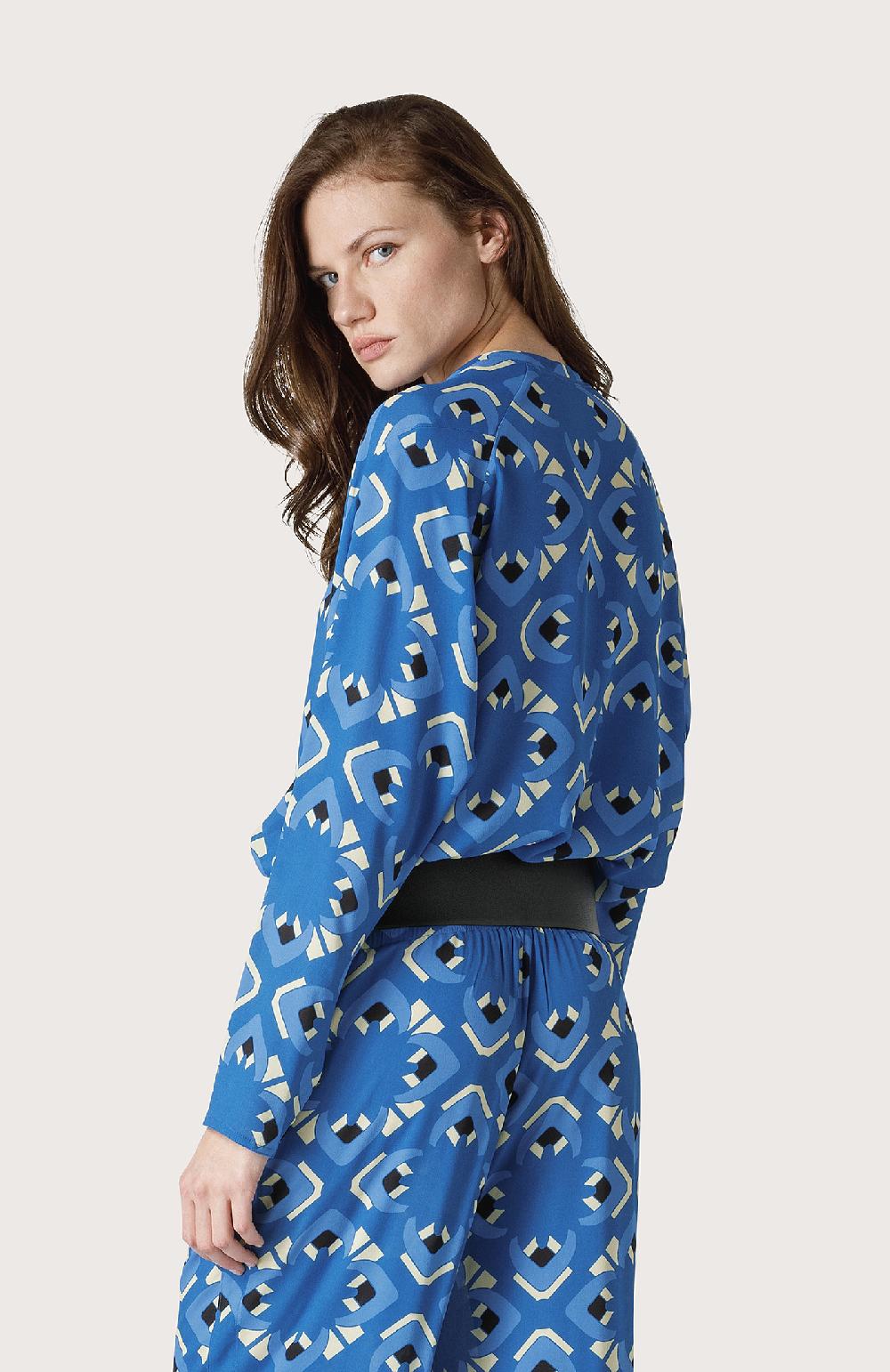 Seventy Blusa classica a girocollo - Col. Blu Shopping Online