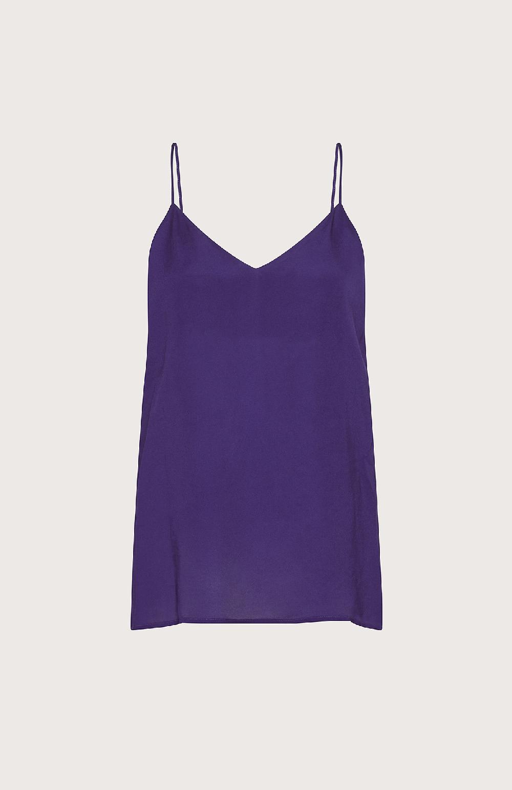 Seventy Top in cady leggero - Col. Viola Prezzo Ridotto