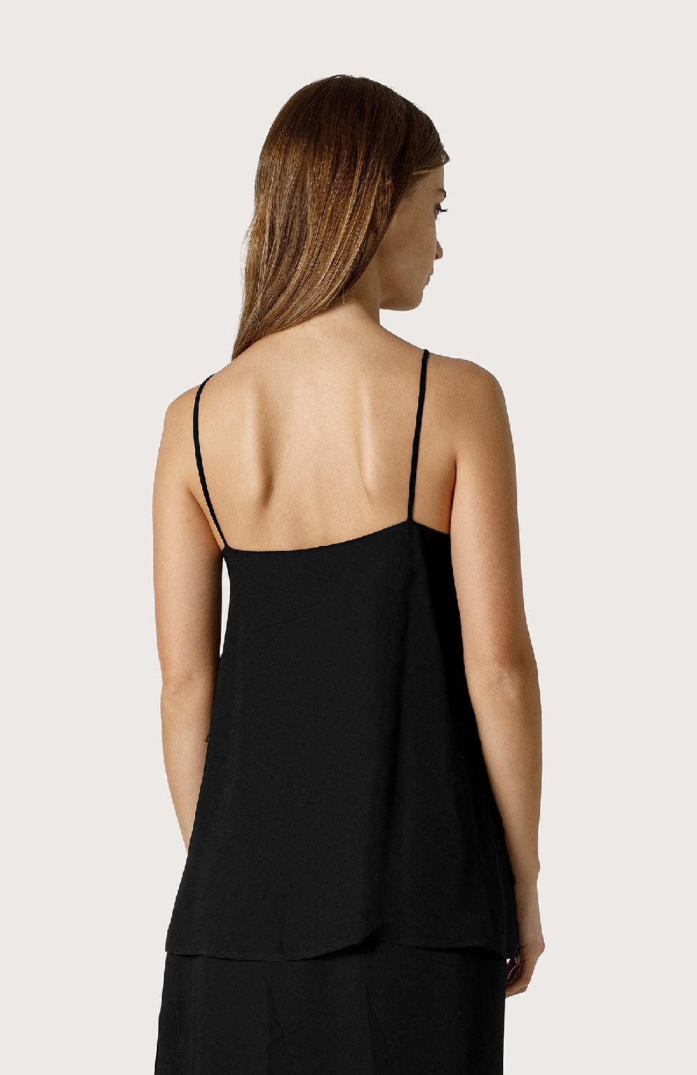 Seventy Top in cady leggero - Col. Nero Vendita Calda