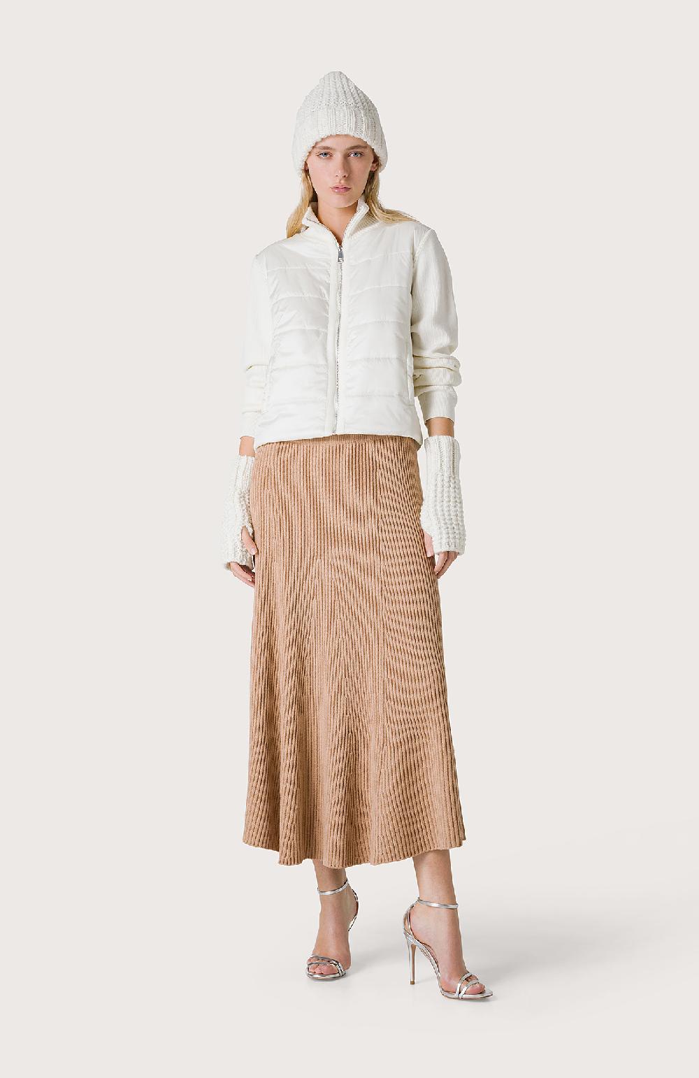 Seventy Gonna midi in maglia elasticata - Col. Neutro Offerta esclusiva