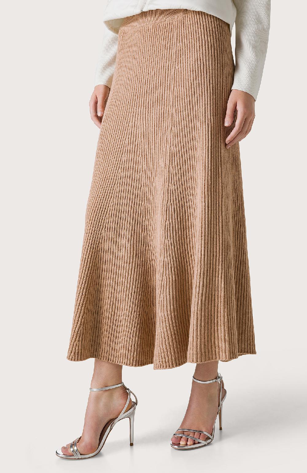 Seventy Gonna midi in maglia elasticata - Col. Neutro Offerta esclusiva