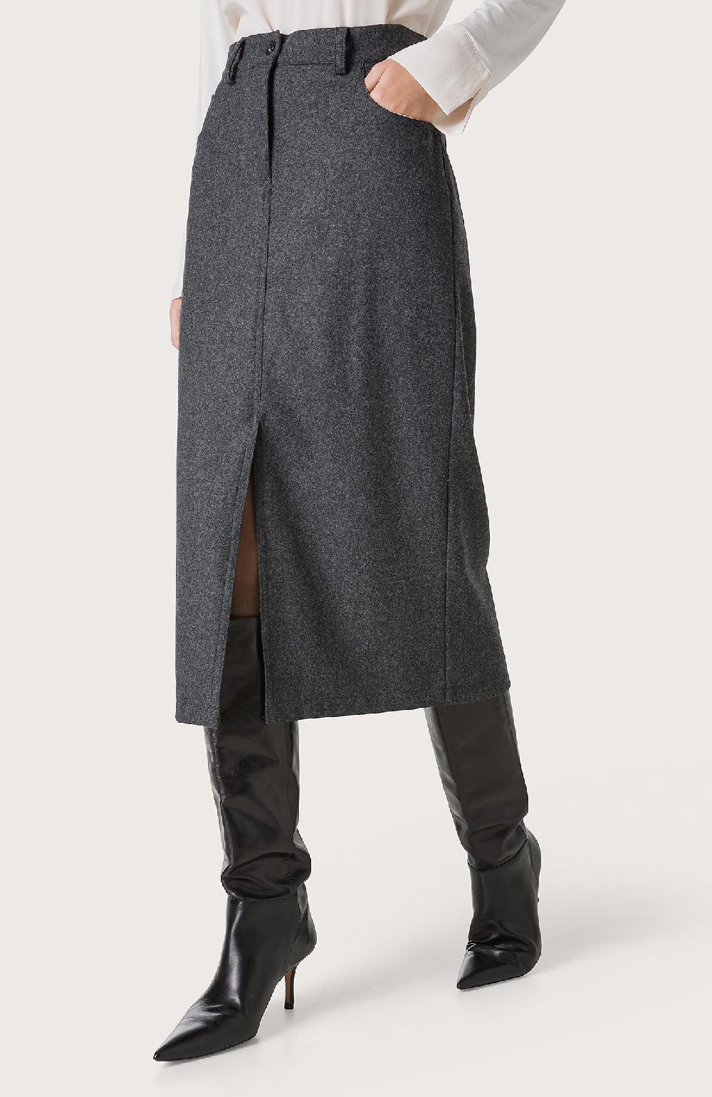 Seventy Gonna con vita stile jeans - Col. Grigio Cyber Monday