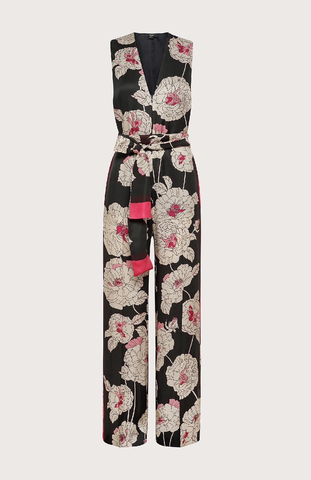 Seventy Tuta jumpsuit con fusciacca - Col. Nero Offerta migliore